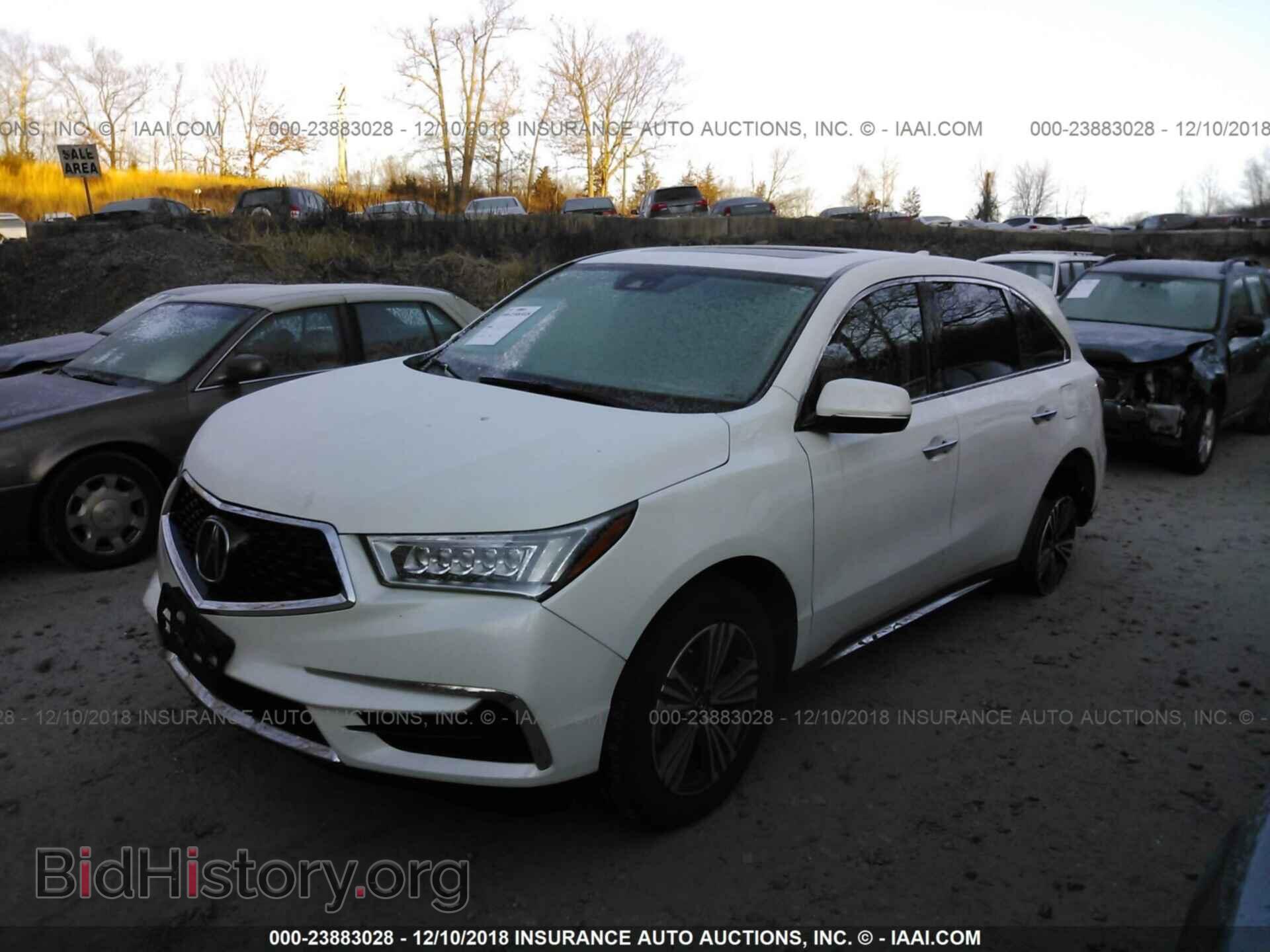2017 ACURA MDX - VIN: 5FRYD4H38HB039279 - Фото 2