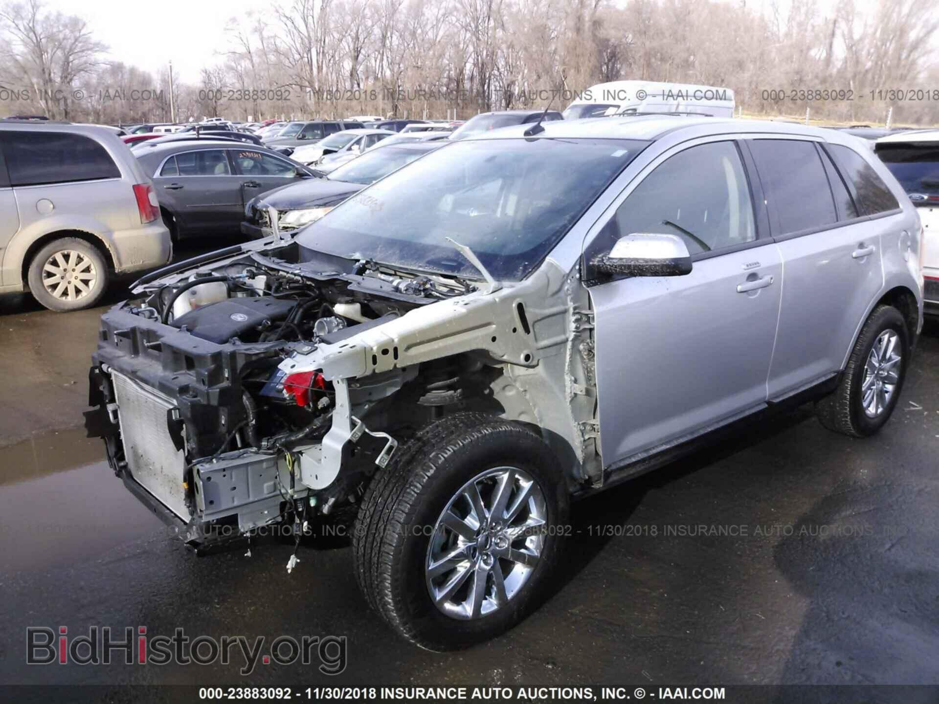 2014 FORD EDGE - VIN: 2FMDK4JC7EBB12629 - Фото 2