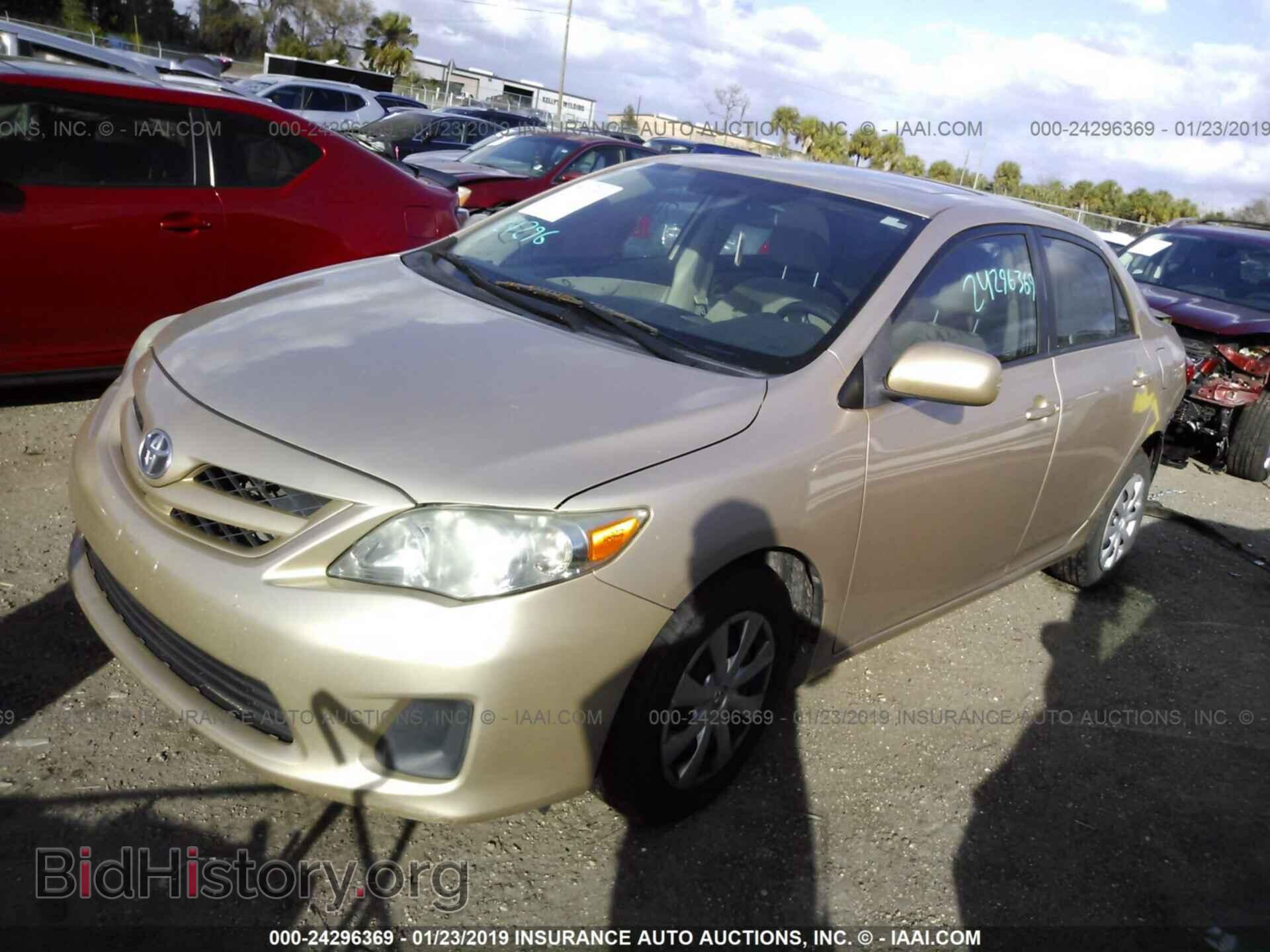 2011 TOYOTA COROLLA - VIN: 2T1BU4EE3BC596190 - Фото 2