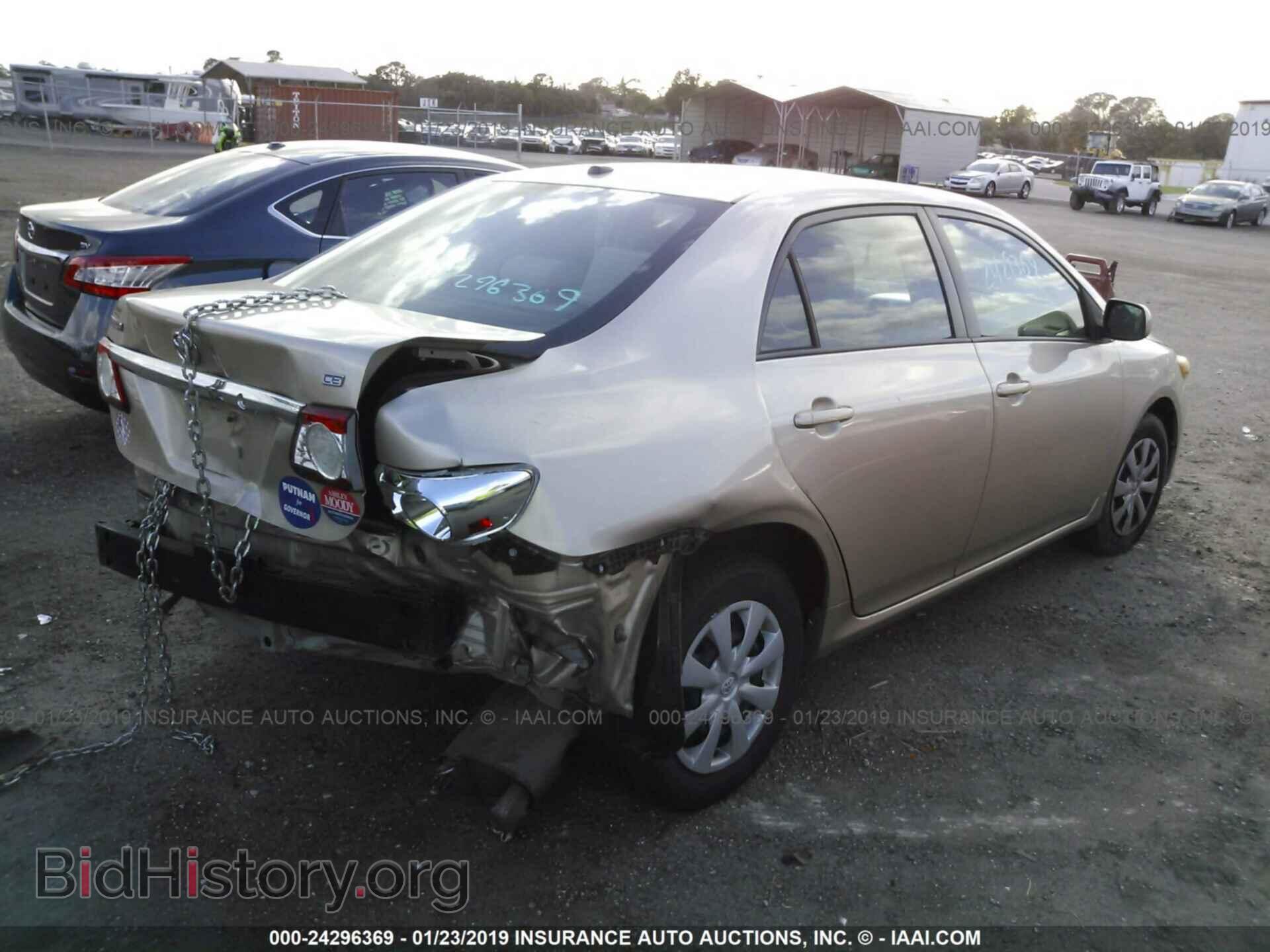 2011 TOYOTA COROLLA - VIN: 2T1BU4EE3BC596190 - Фото 4