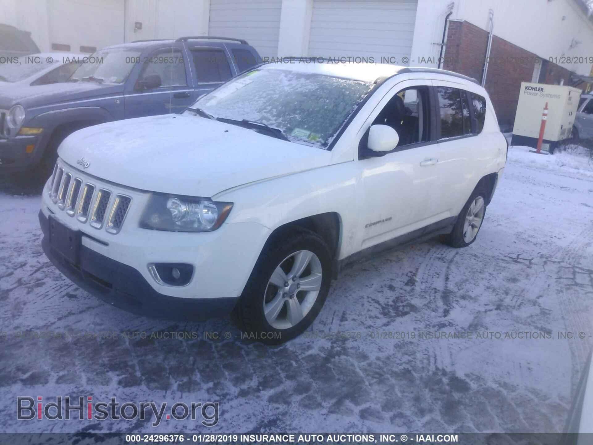 2015 JEEP COMPASS - VIN: 1C4NJDAB3FD392855 - Фото 2
