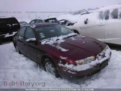 2000 Saturn SL1, красный — VIN 1G8ZH5284YZ259981, IAAI