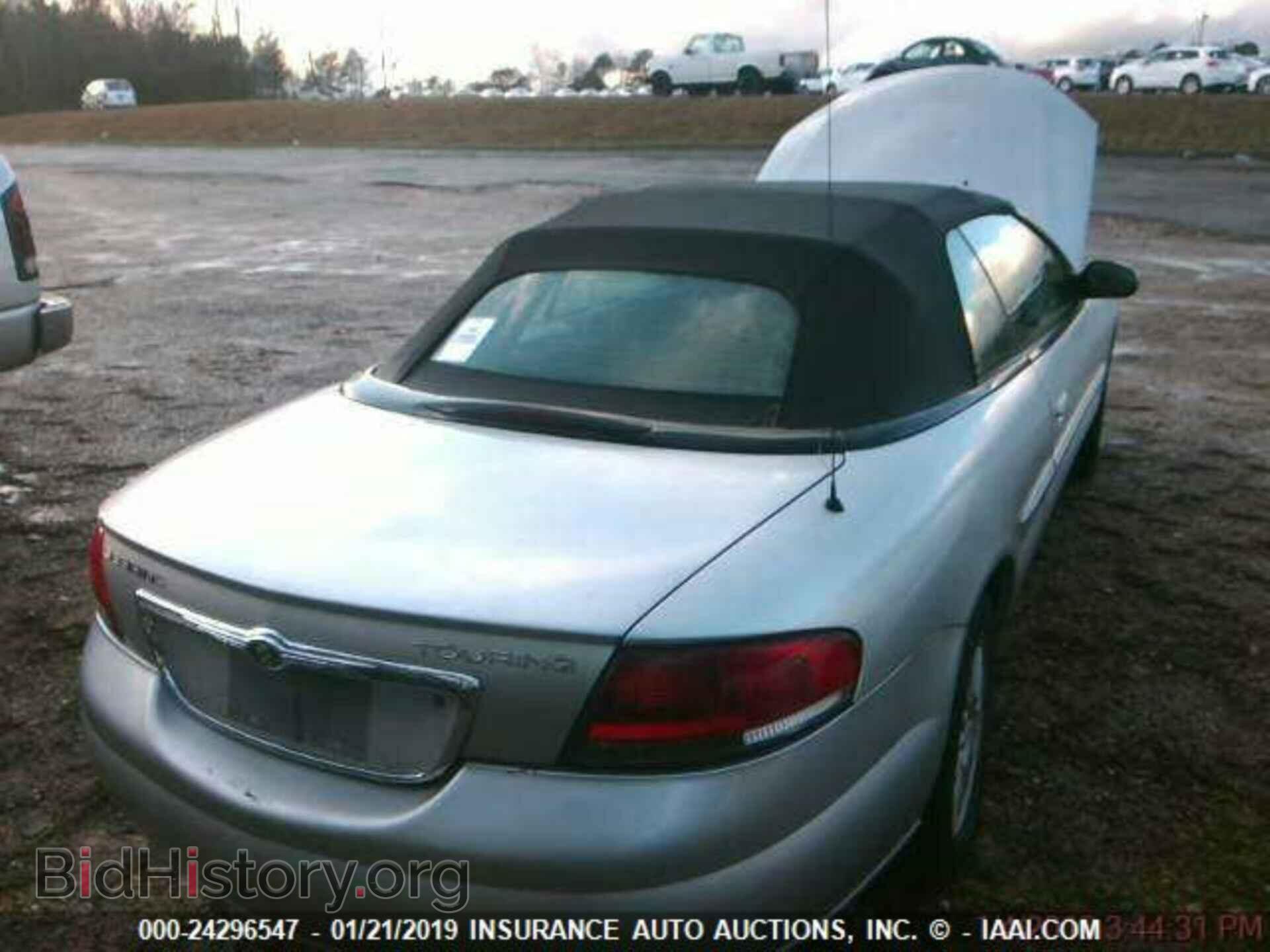 2006 CHRYSLER SEBRING - VIN: 1C3EL55R86N118508 - Фото 2