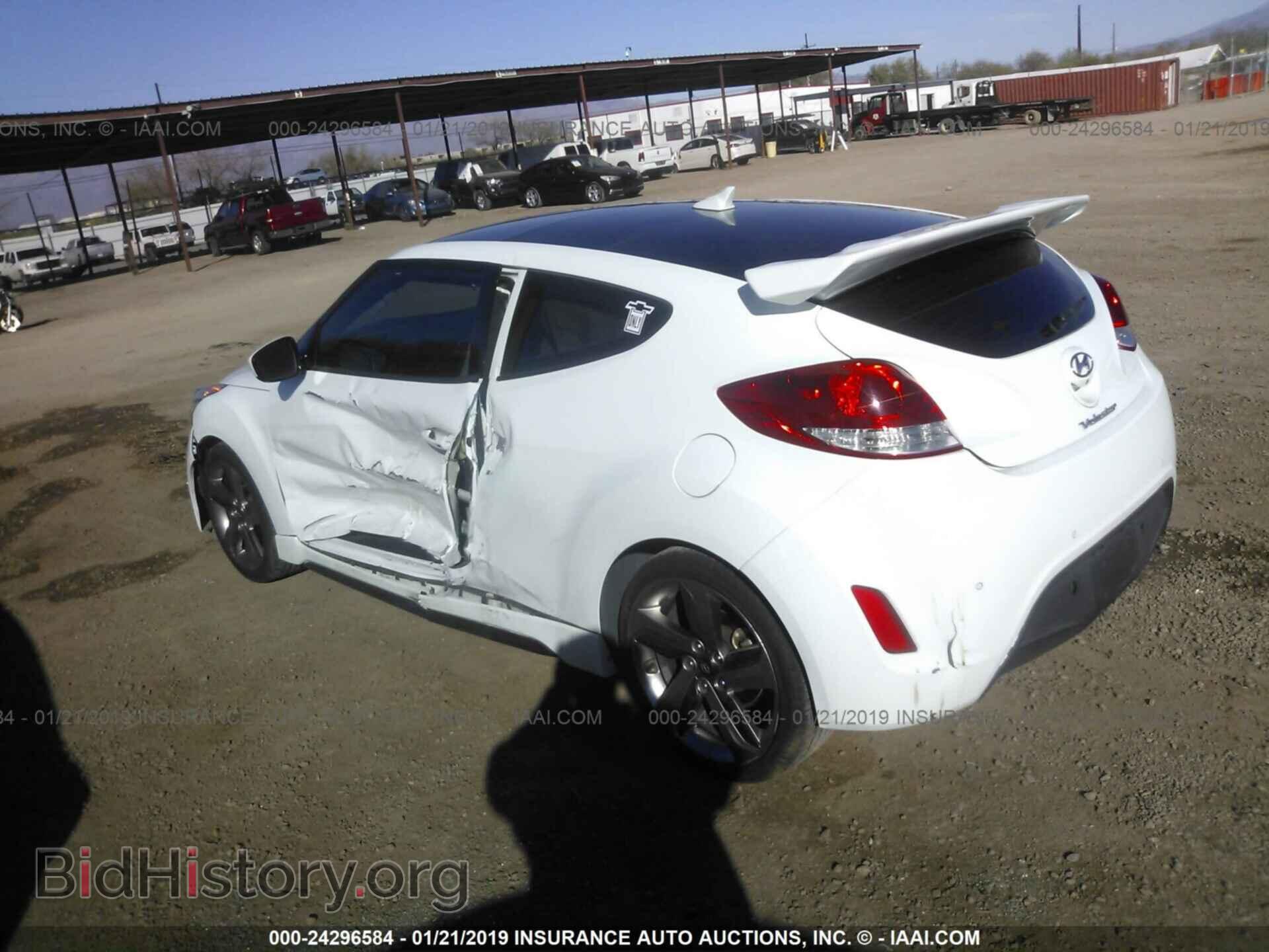2013 HYUNDAI VELOSTER - VIN: KMHTC6AD5DU114580 - Фото 3