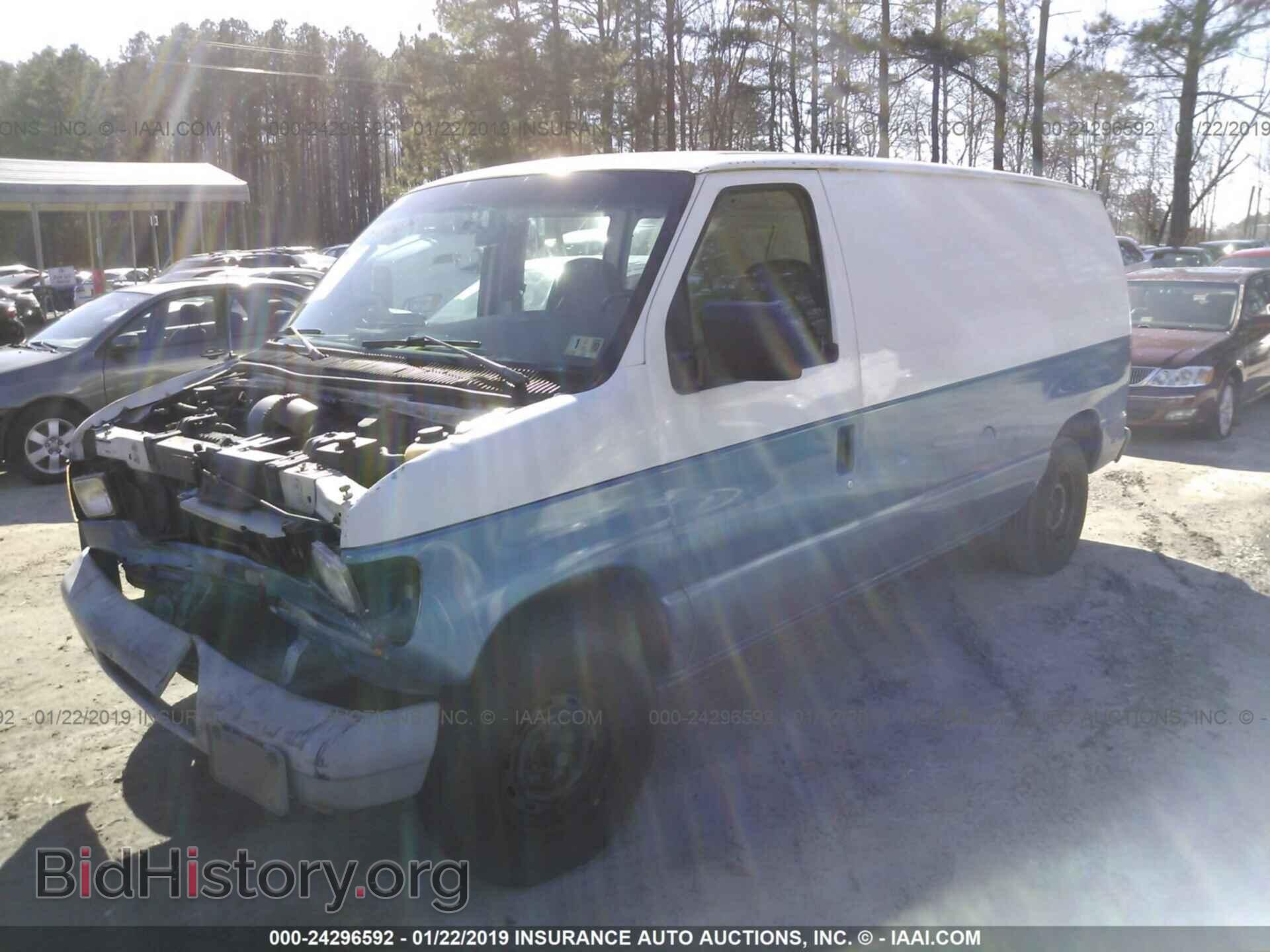 1999 FORD ECONOLINE - VIN: 1FTRE1420XHA10033 - Фото 2