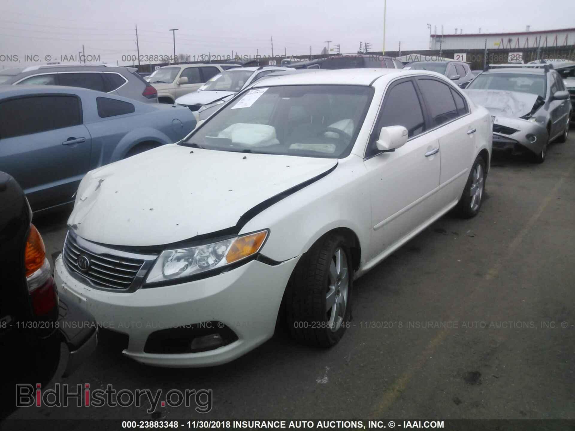 2009 KIA OPTIMA - VIN: KNAGE228295292567 - Фото 2