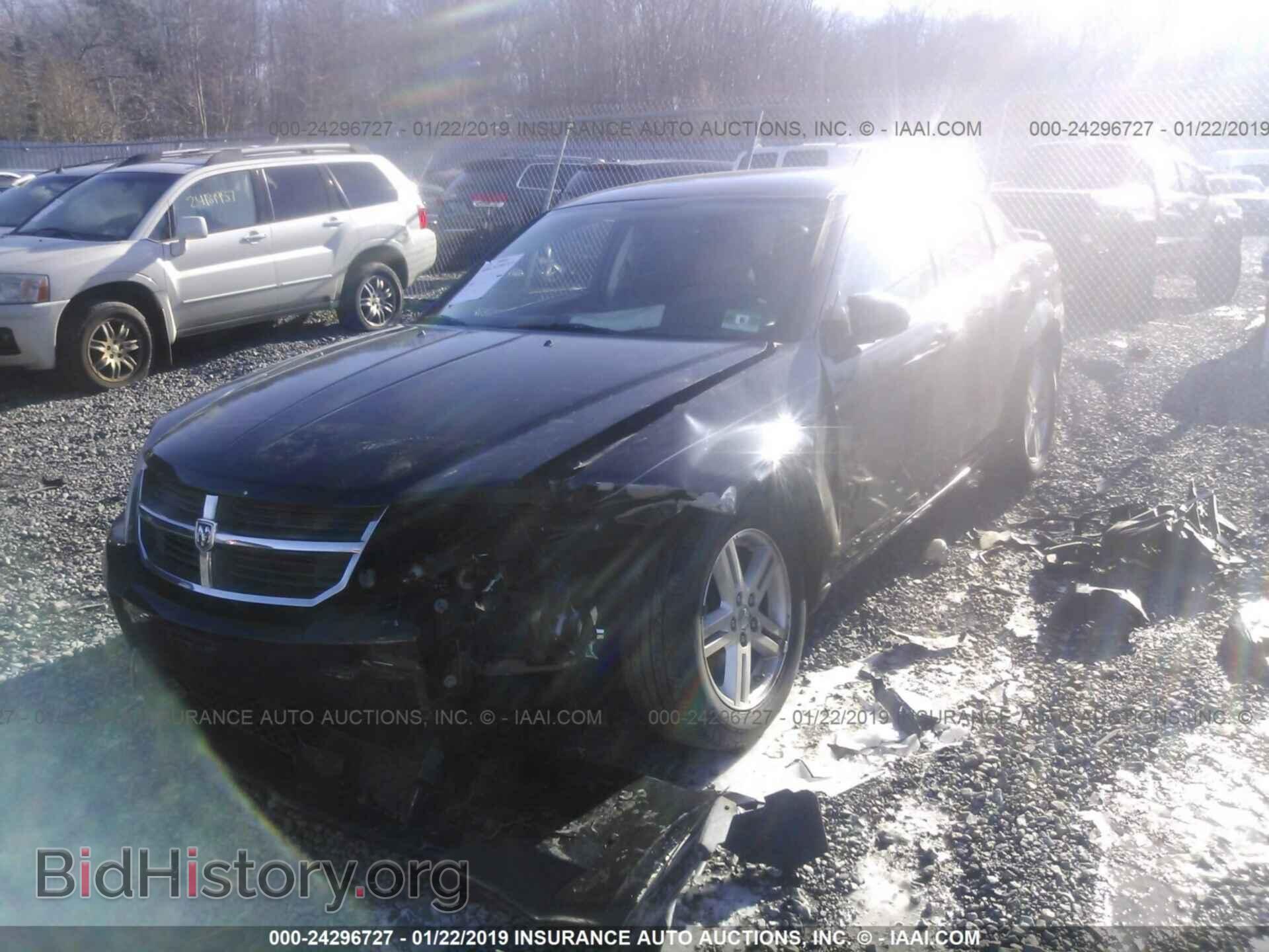 2009 DODGE AVENGER - VIN: 1B3LC56B49N555190 - Фото 2