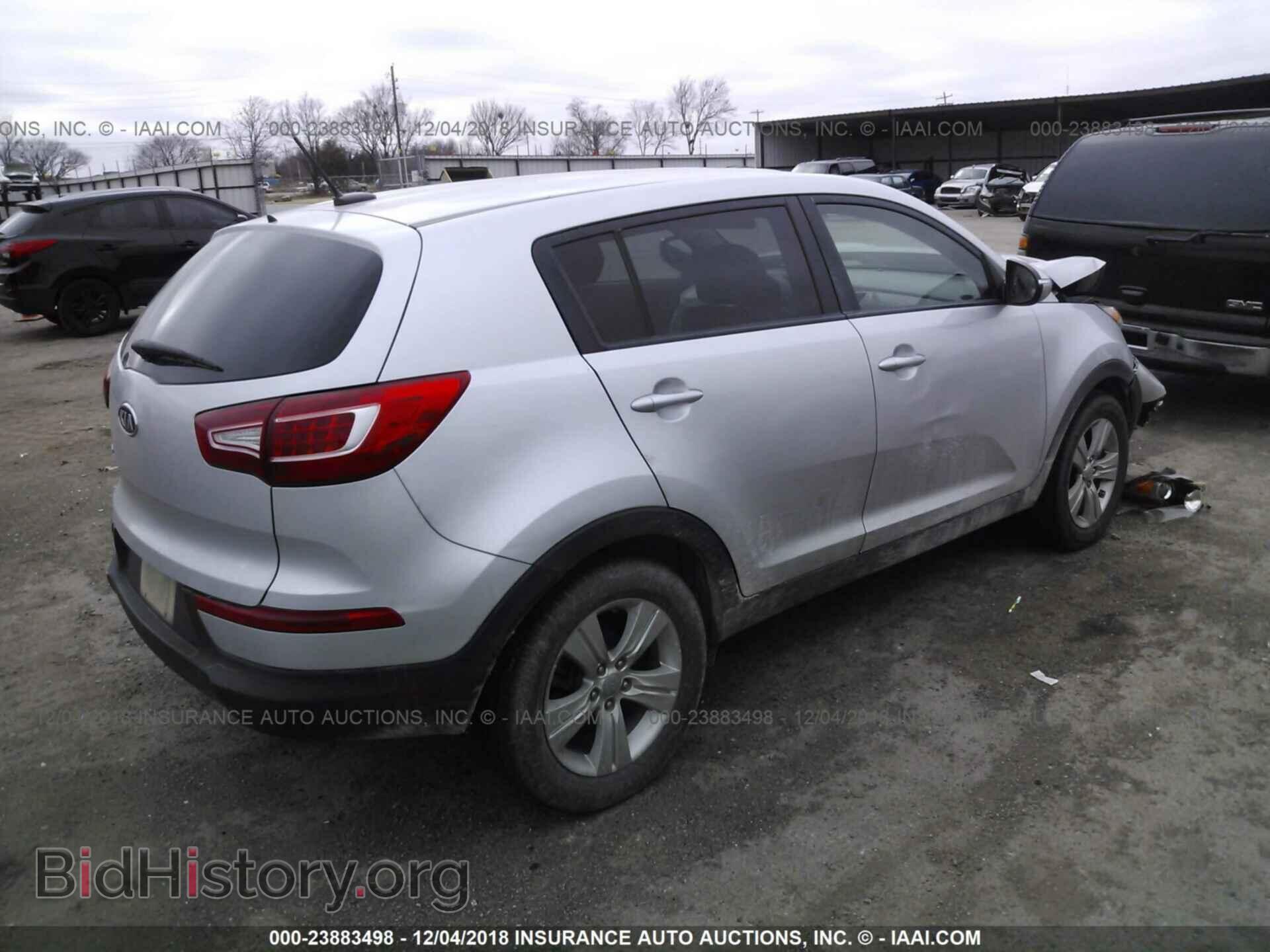 2012 KIA SPORTAGE - VIN: KNDPB3A26C7228607 - Фото 4