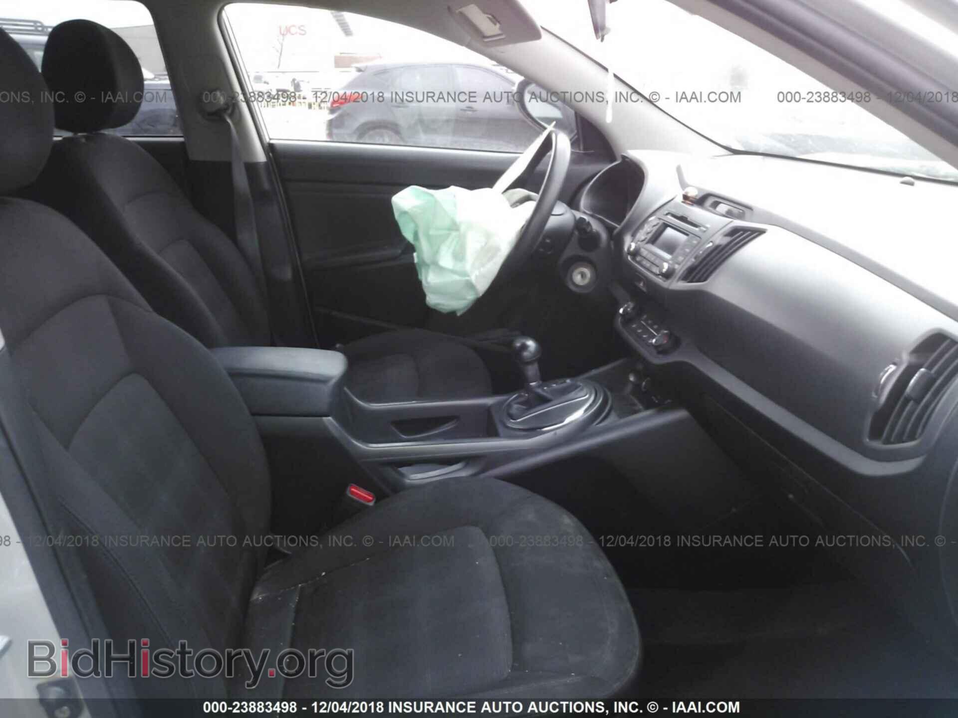 2012 KIA SPORTAGE - VIN: KNDPB3A26C7228607 - Фото 5