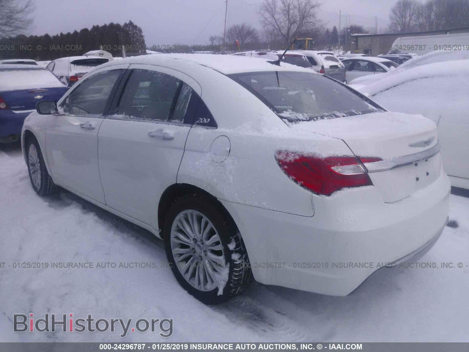 2012 CHRYSLER 200 - VIN: 1C3CCBCB3CN307669 - Фото 3