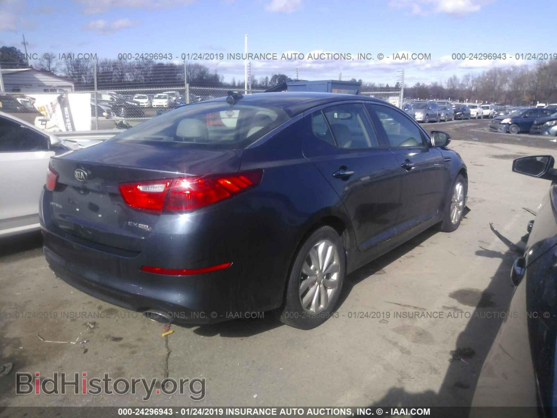 2015 KIA OPTIMA - VIN: 5XXGN4A79FG411083 - Фото 4