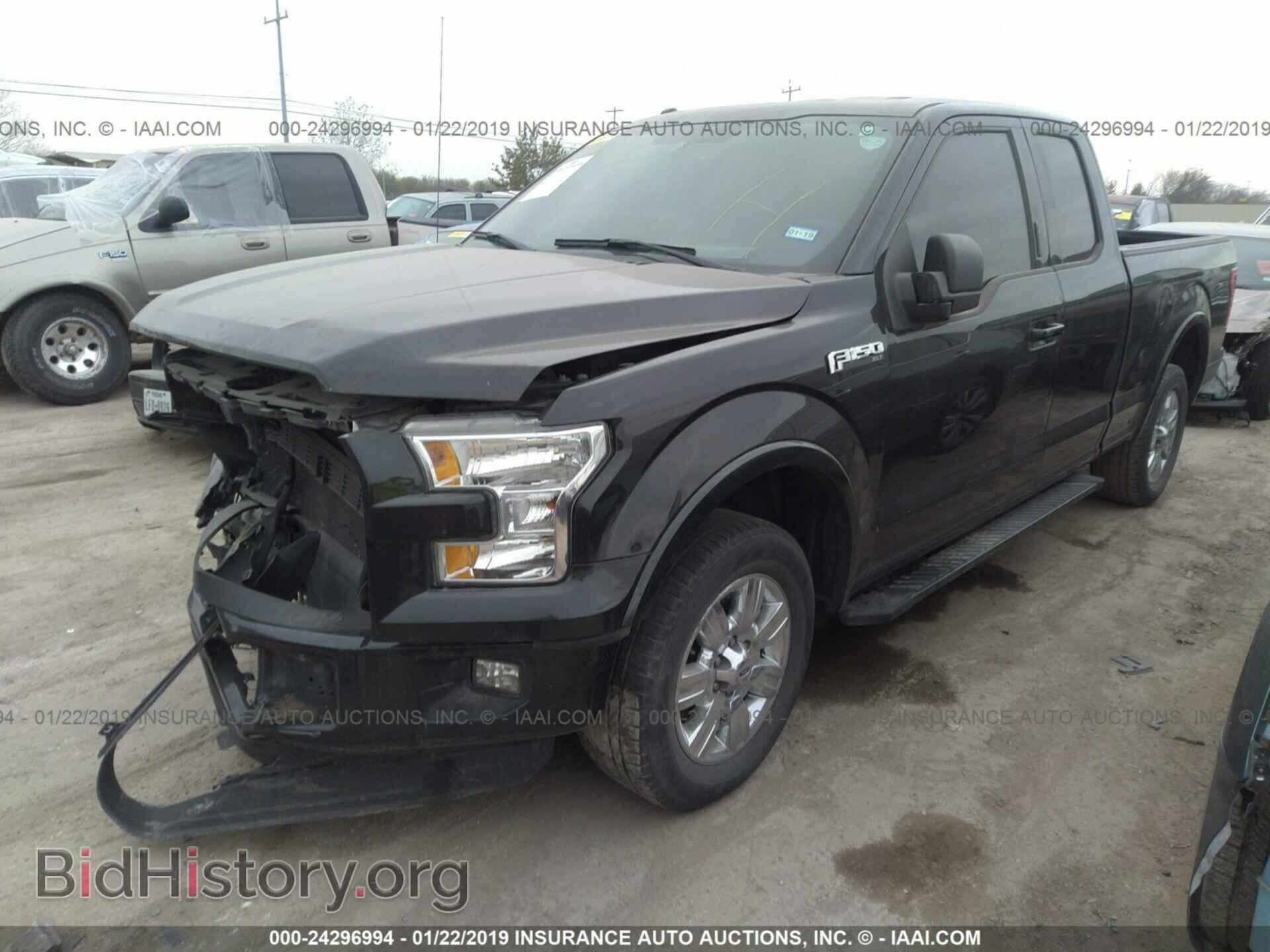 2015 FORD F150 - VIN: 1FTEX1CF1FKF02438 - Фото 2