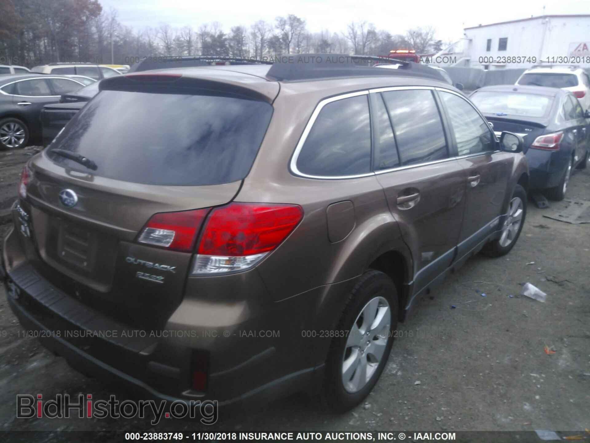 2011 SUBARU OUTBACK - VIN: 4S4BRBGC8B3330766 - Фото 4