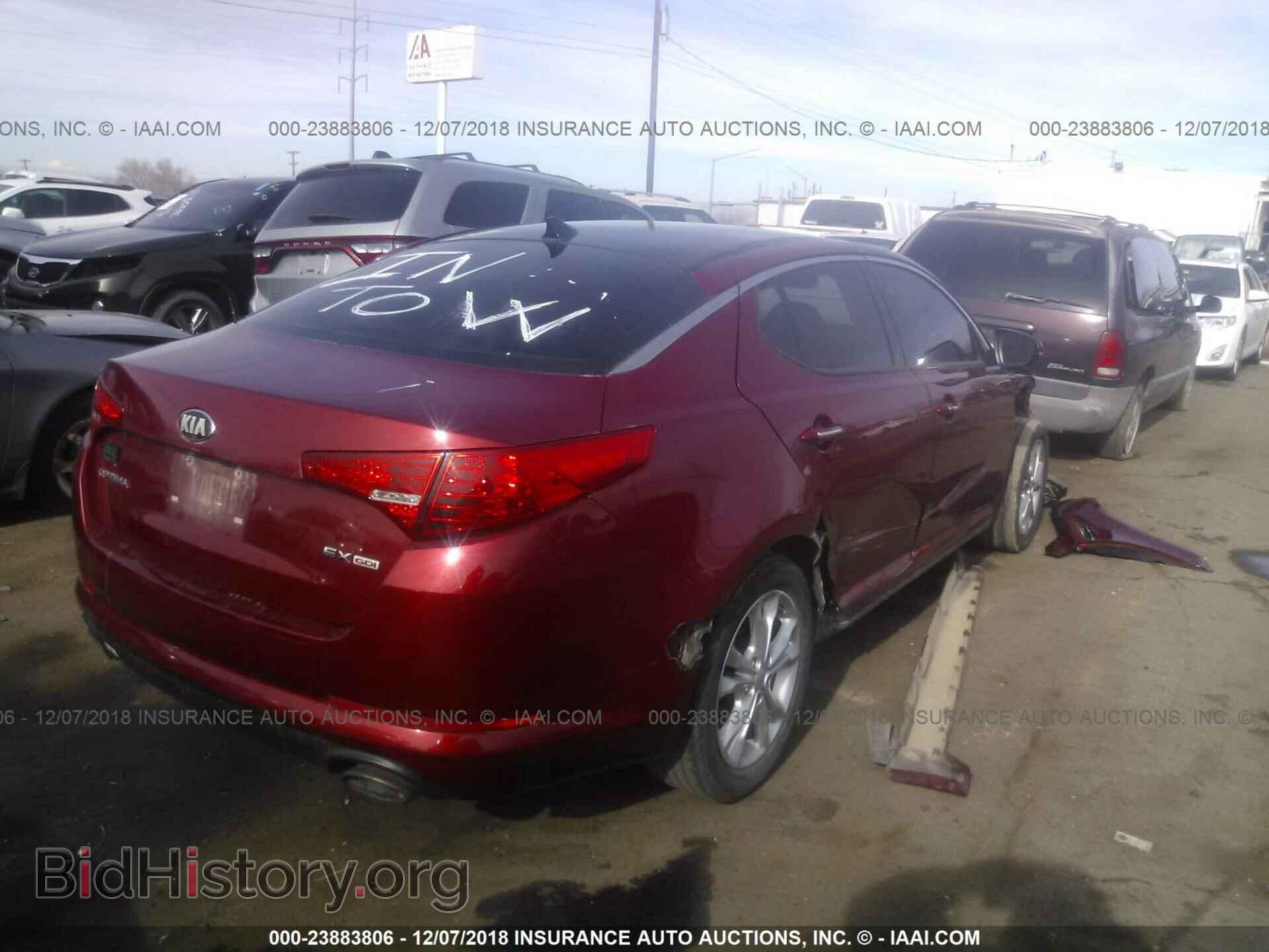 2013 KIA OPTIMA - VIN: 5XXGN4A78DG111452 - Photo 4