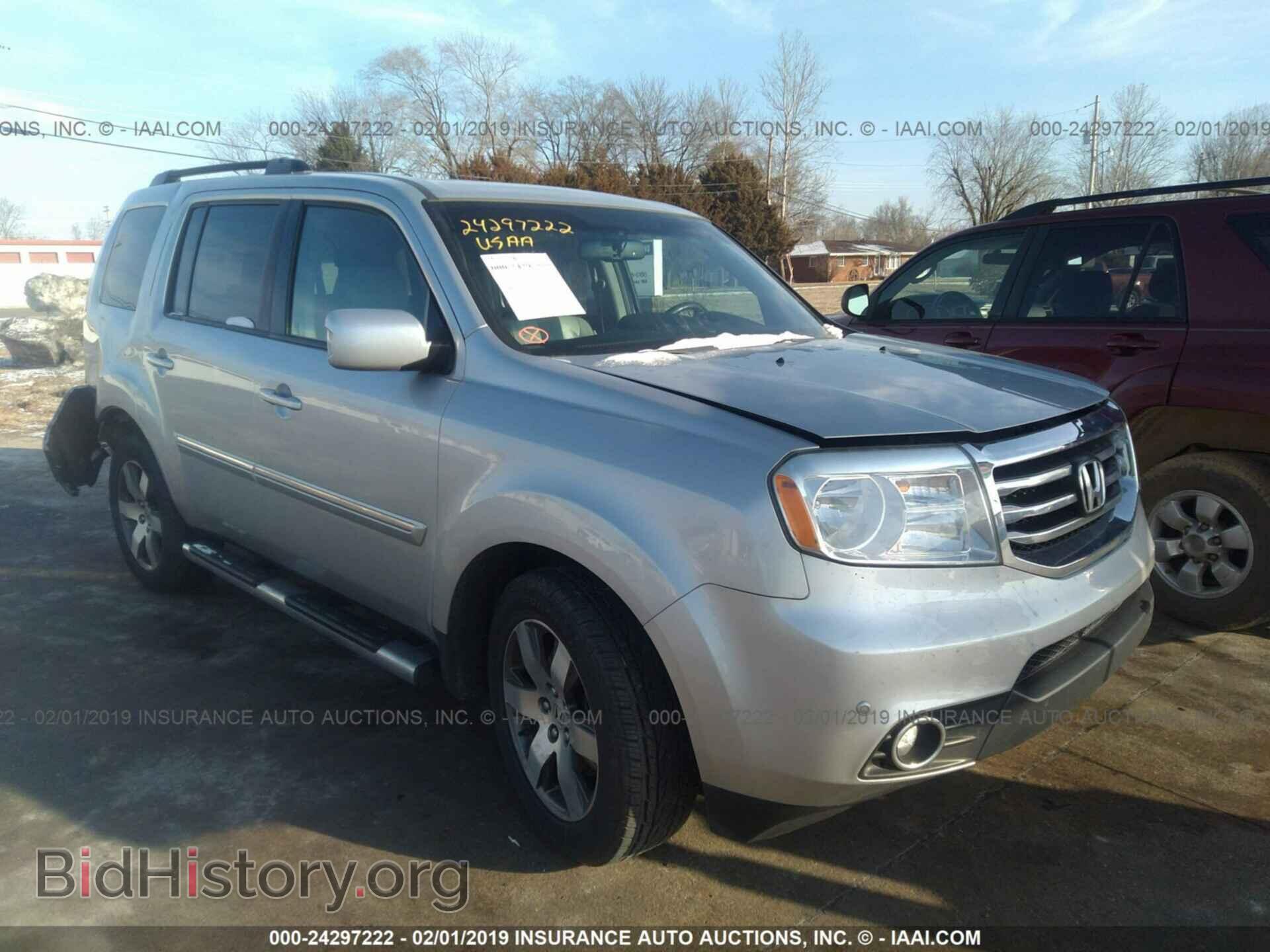 Фотография 5FNYF4H9XCB069683 - HONDA PILOT 2012
