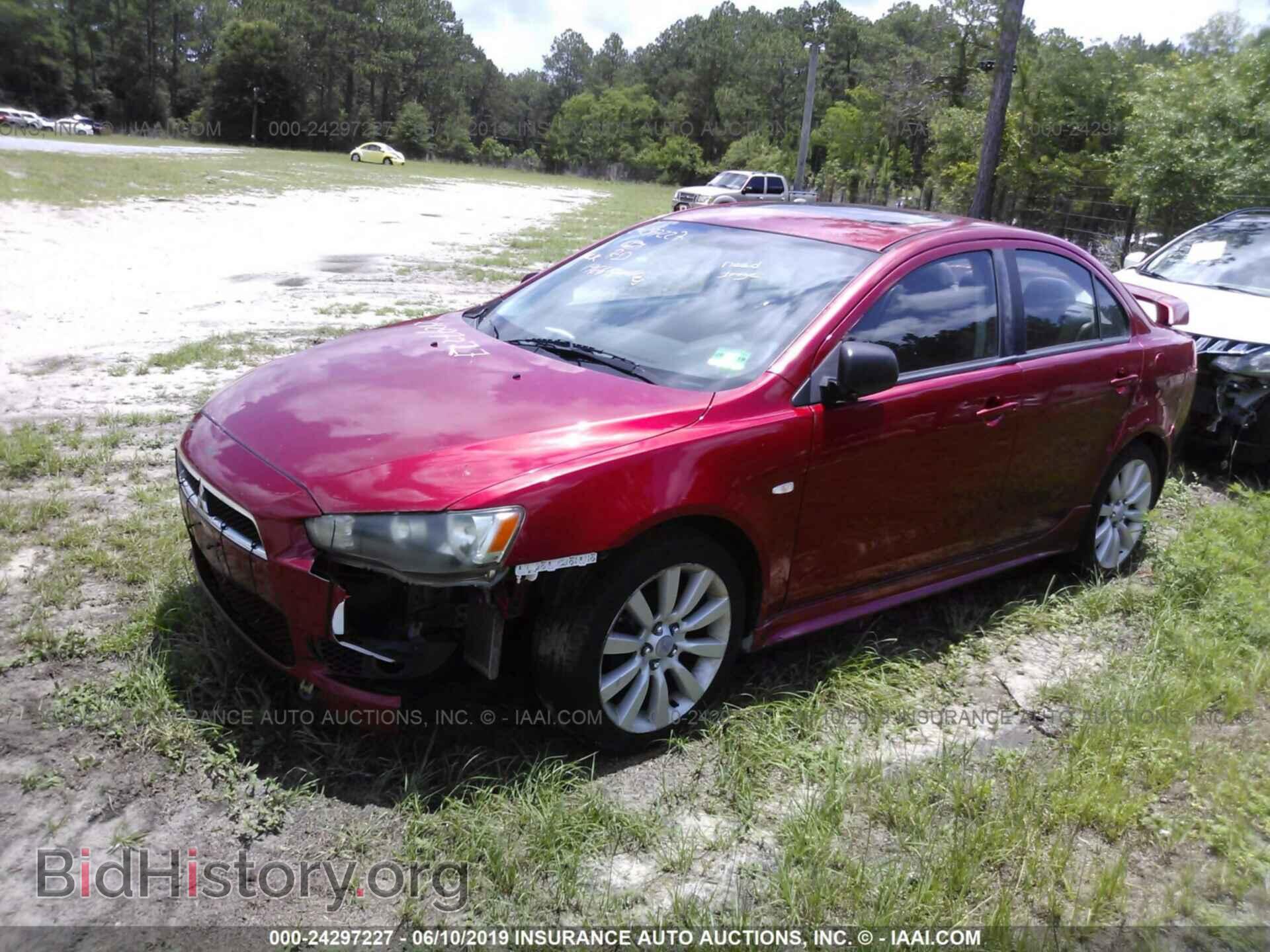 2008 MITSUBISHI LANCER - VIN: JA3AU86U28U005124 - Фото 2