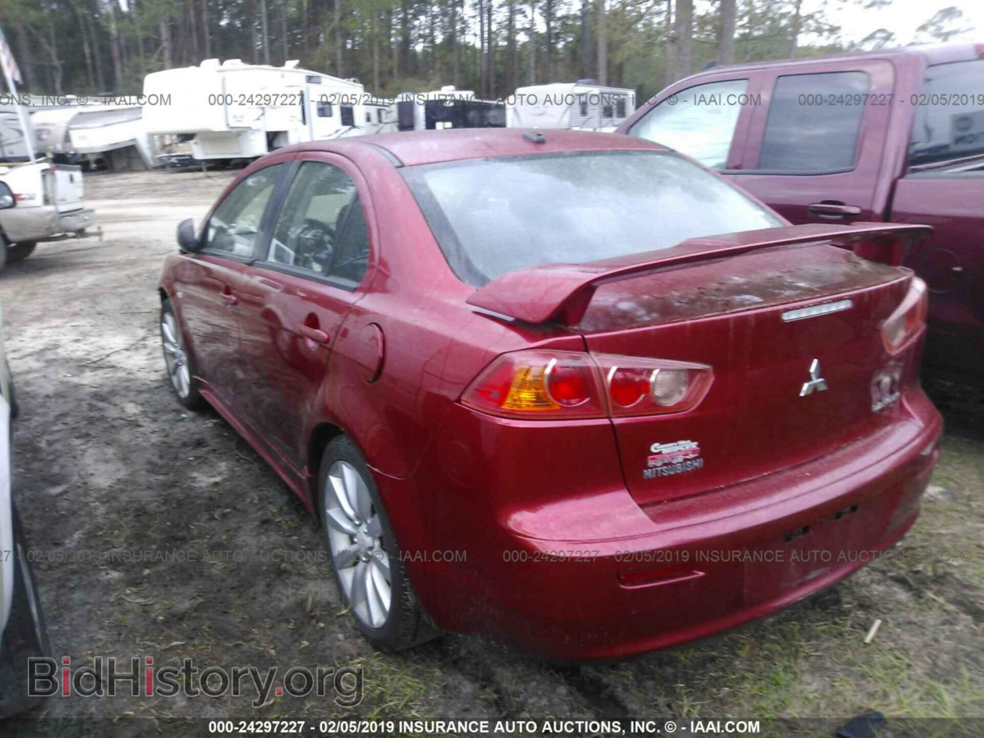 2008 MITSUBISHI LANCER - VIN: JA3AU86U28U005124 - Фото 3