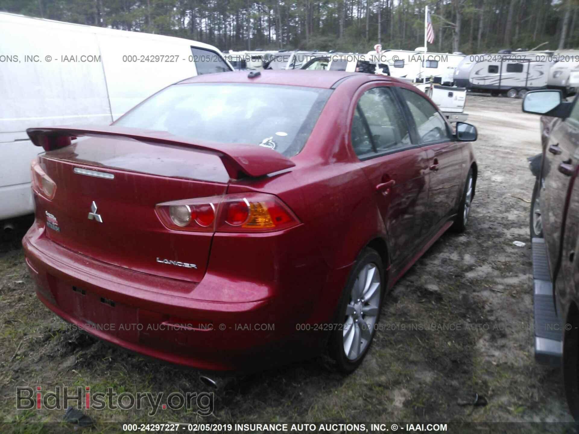 2008 MITSUBISHI LANCER - VIN: JA3AU86U28U005124 - Фото 4