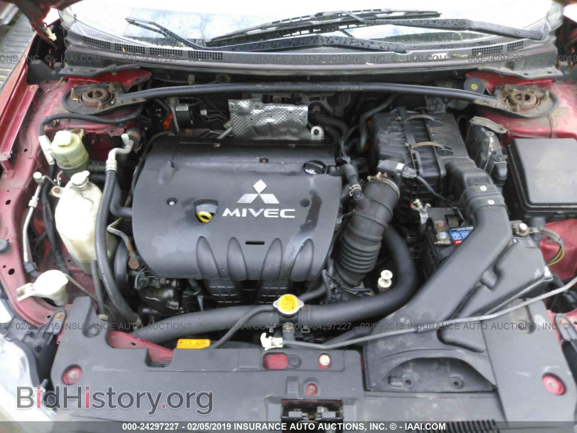 2008 MITSUBISHI LANCER - VIN: JA3AU86U28U005124 - Фото 10