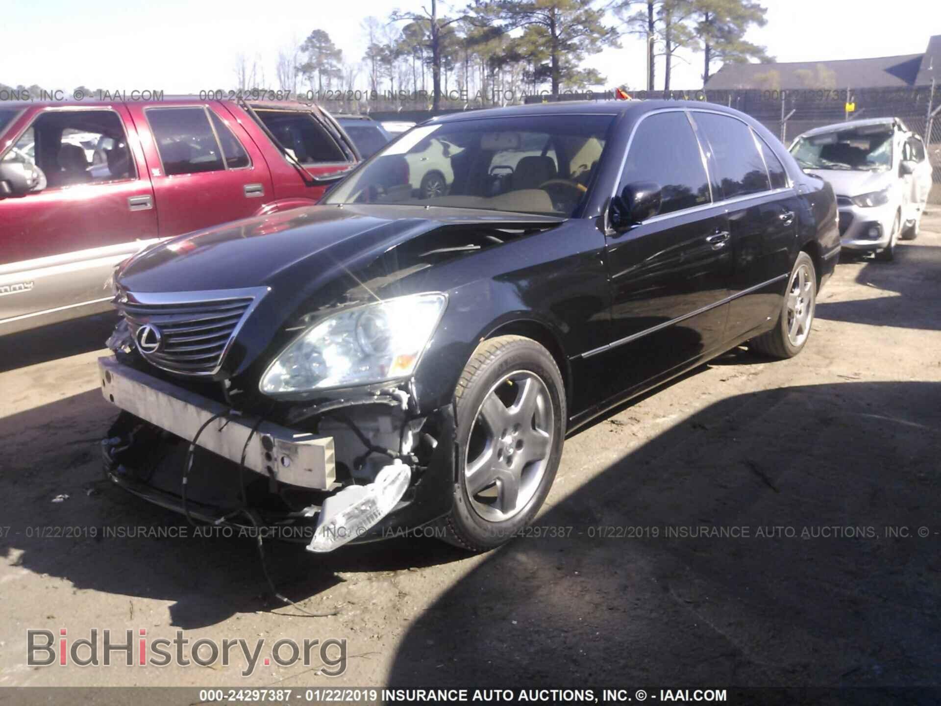 2005 LEXUS LS - VIN: JTHBN36F155010987 - Photo 2
