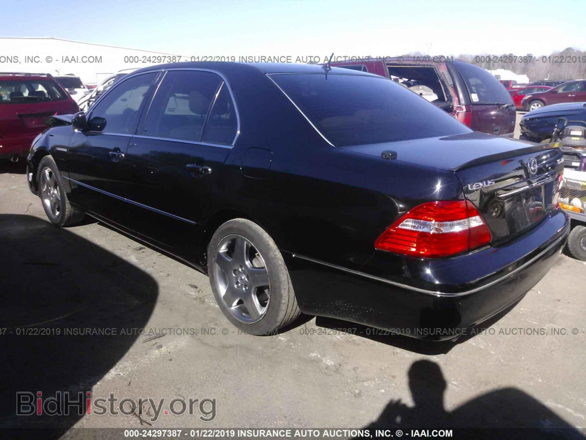 2005 LEXUS LS - VIN: JTHBN36F155010987 - Photo 3