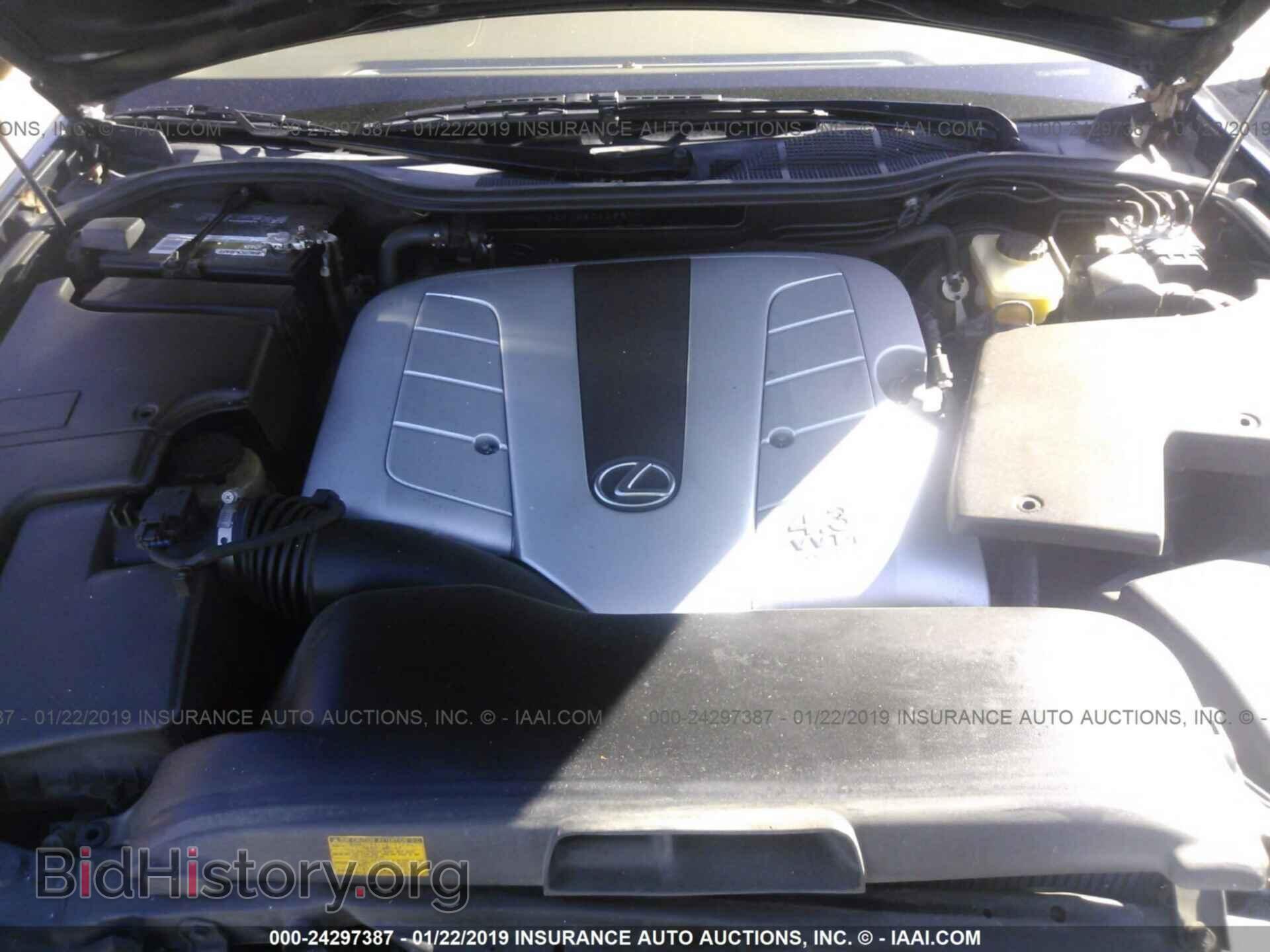 2005 LEXUS LS - VIN: JTHBN36F155010987 - Photo 10