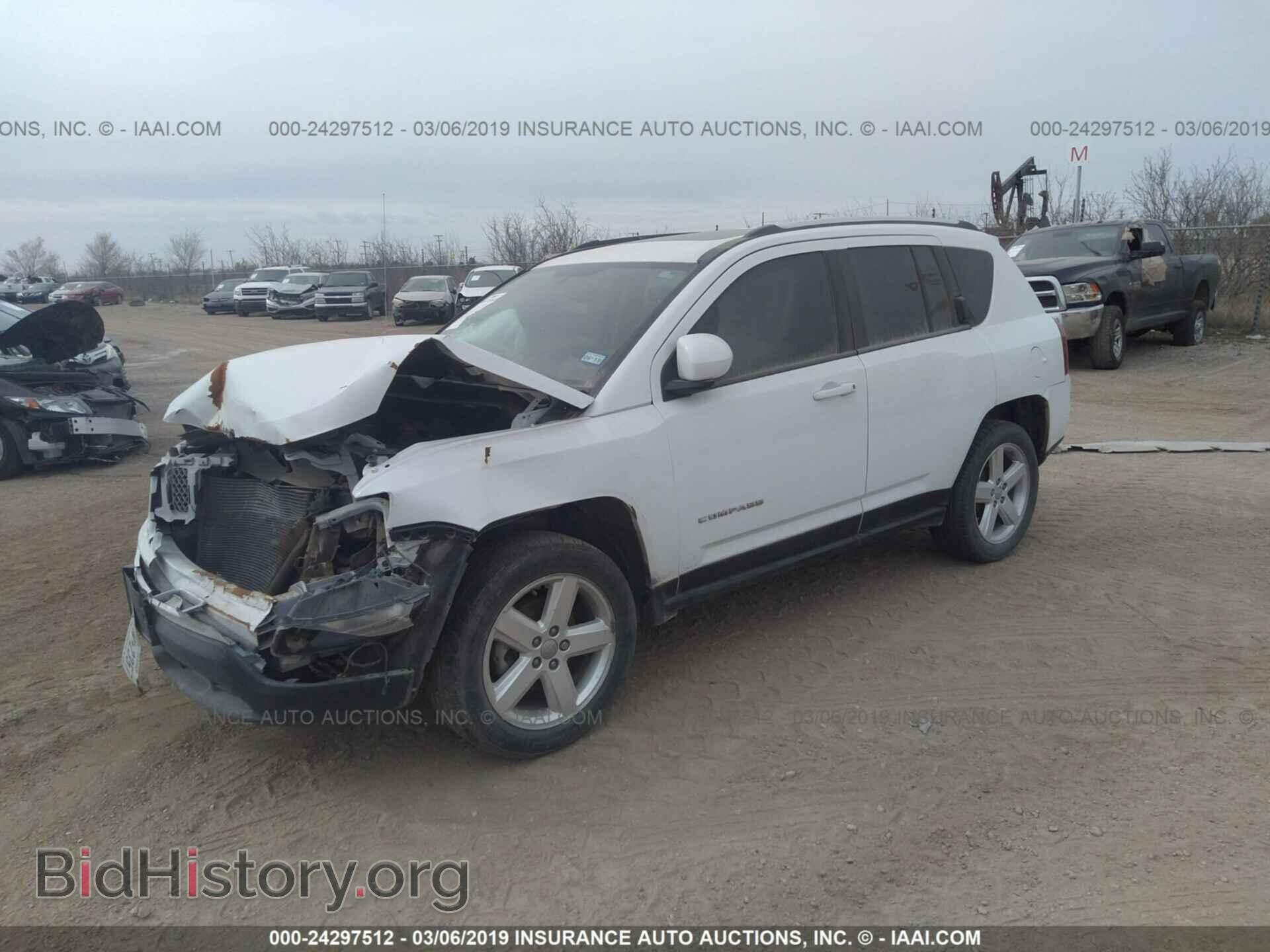 2014 JEEP COMPASS - VIN: 1C4NJCEA3ED773616 - Фото 2