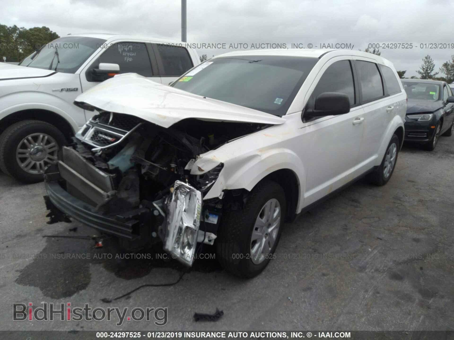2014 DODGE JOURNEY - VIN: 3C4PDCAB3ET258396 - Фото 2