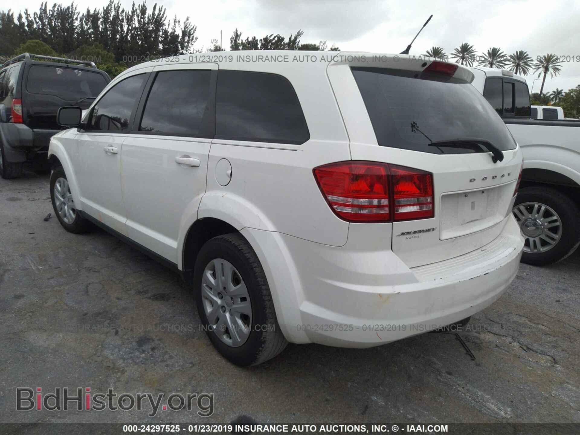 2014 DODGE JOURNEY - VIN: 3C4PDCAB3ET258396 - Фото 3