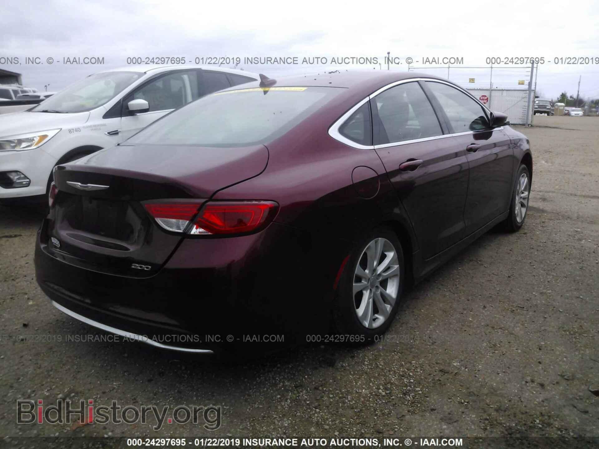 2016 CHRYSLER 200 - VIN: 1C3CCCAB2GN129008 - Фото 4