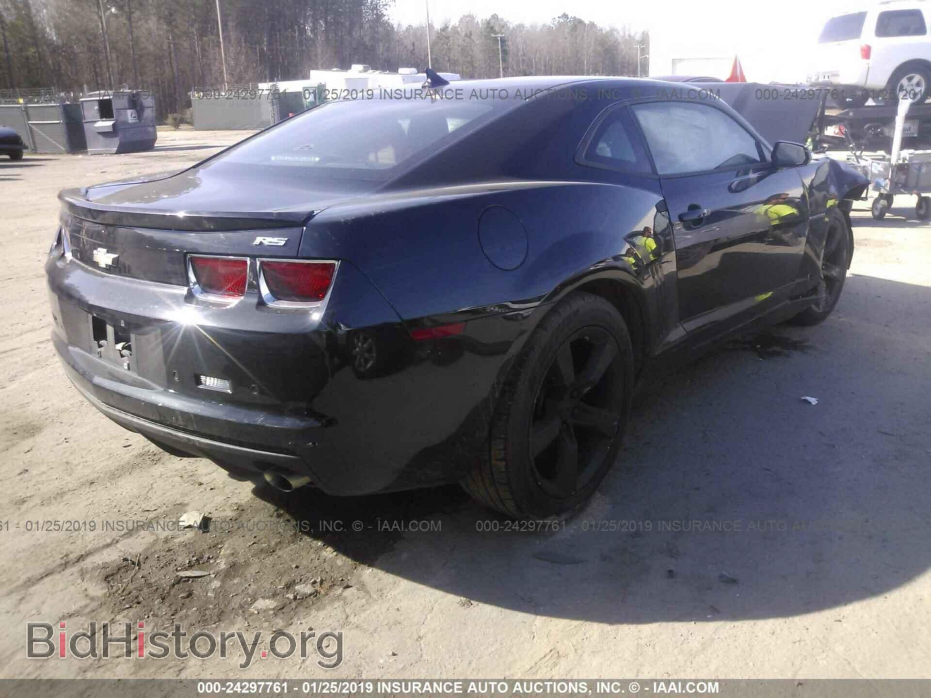 2012 CHEVROLET CAMARO - VIN: 2G1FC1E37C9116146 - Фото 4
