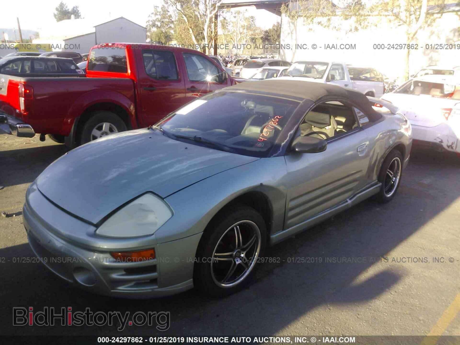 2003 MITSUBISHI ECLIPSE - VIN: 4A3AE55H93E026179 - Photo 2