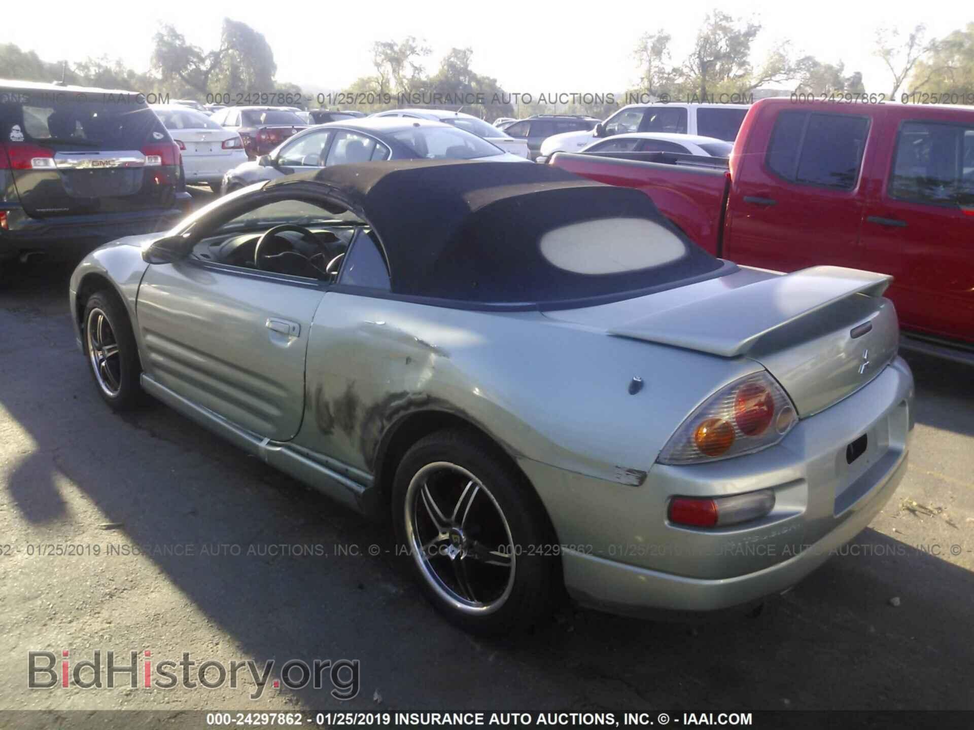 2003 MITSUBISHI ECLIPSE - VIN: 4A3AE55H93E026179 - Photo 3