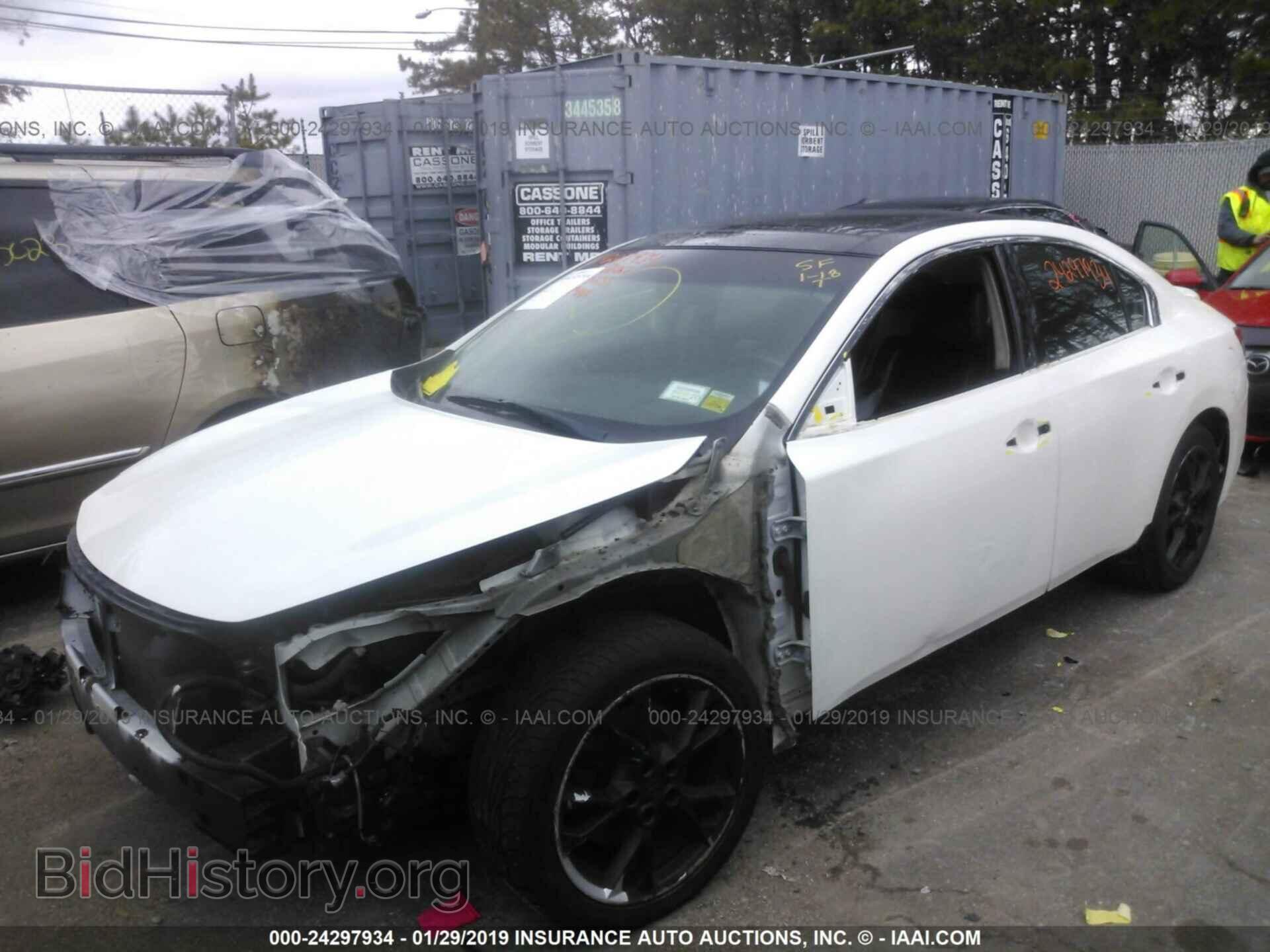 2012 NISSAN MAXIMA - VIN: 1N4AA5AP1CC805203 - Фото 2