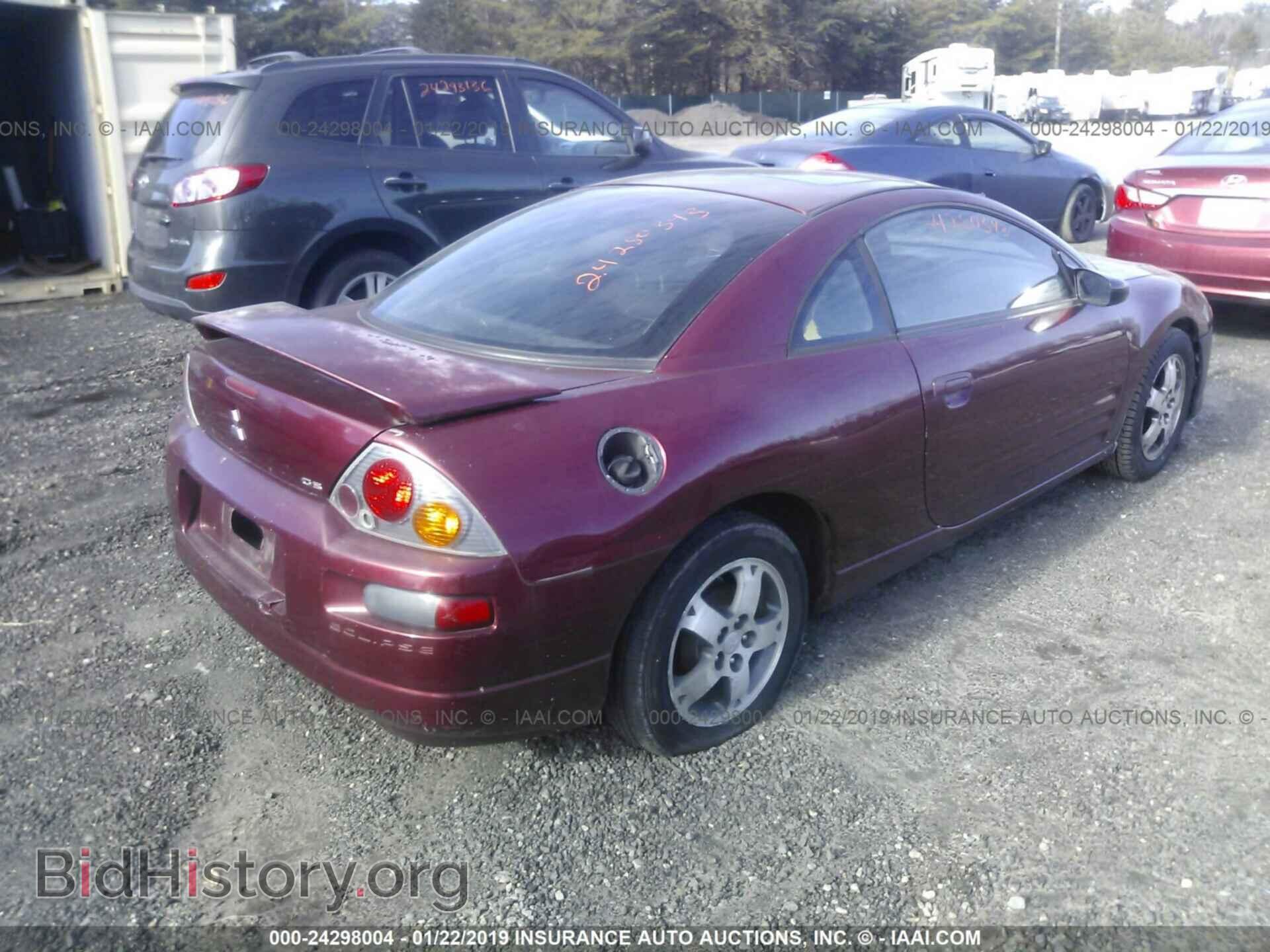 2003 MITSUBISHI ECLIPSE - VIN: 4A3AC44G03E194947 - Фото 4
