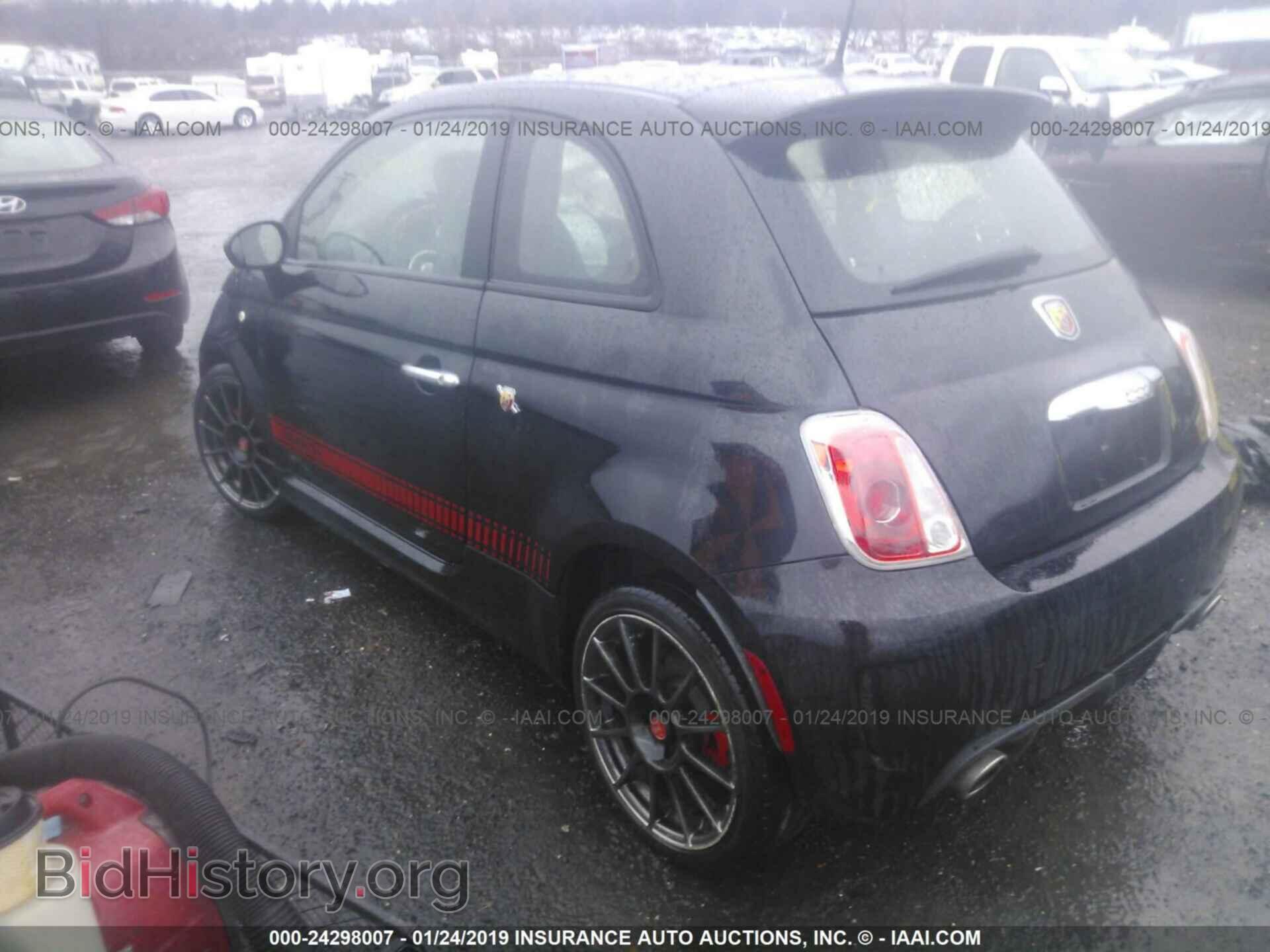 2012 FIAT 500 - VIN: 3C3CFFFH7CT277171 - Фото 3