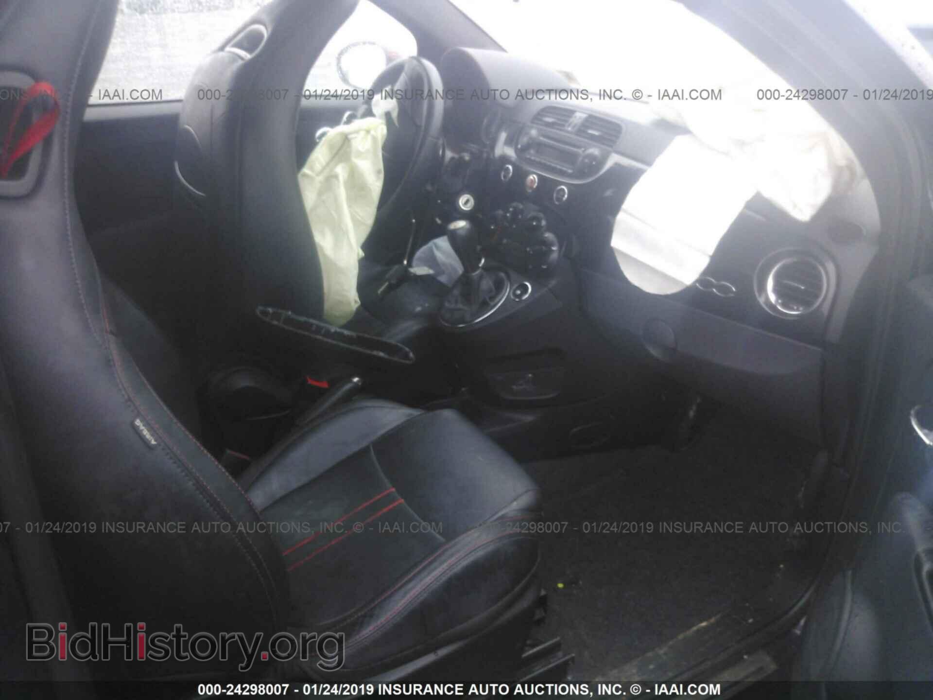2012 FIAT 500 - VIN: 3C3CFFFH7CT277171 - Фото 5