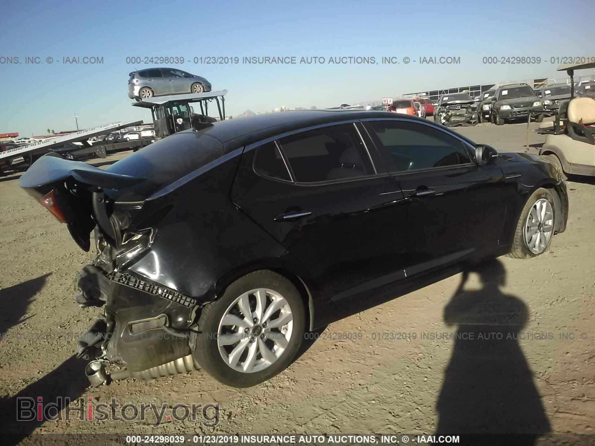 2015 KIA OPTIMA - VIN: KNAGM4A78F5630962 - Фото 4