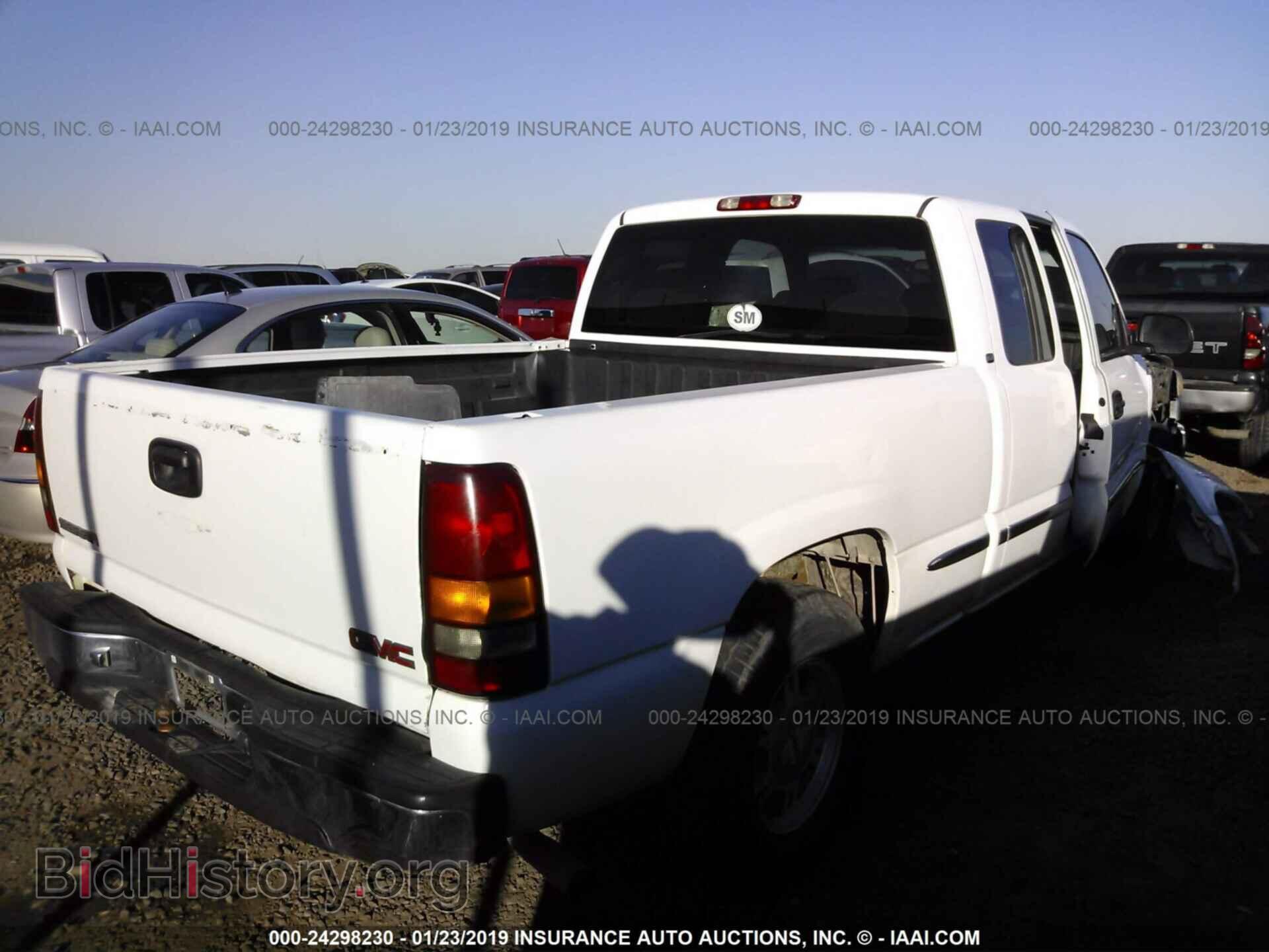 2000 GMC NEW SIERRA - VIN: 1GTEC19V0YZ168827 - Фото 4