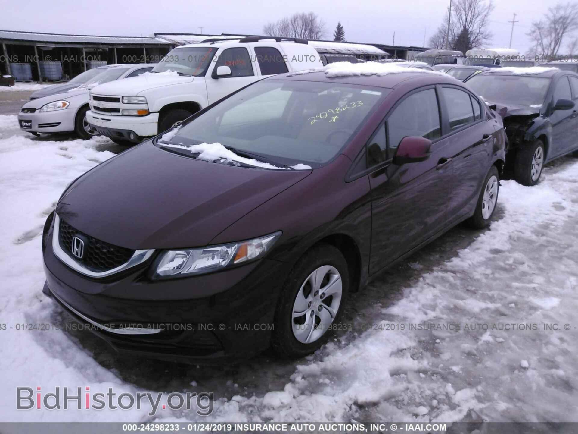 2013 HONDA CIVIC - VIN: 19XFB2F51DE285436 - Фото 2