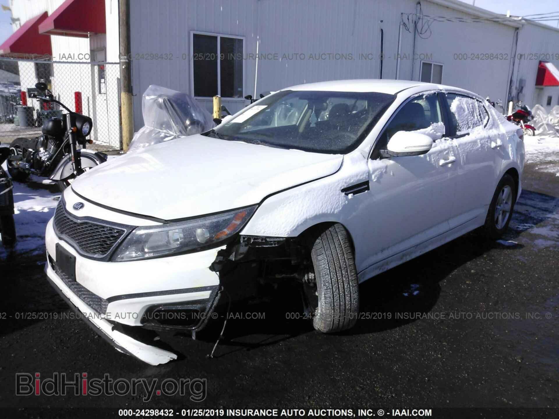 2014 KIA OPTIMA - VIN: KNAGM4A72E5466963 - Photo 2