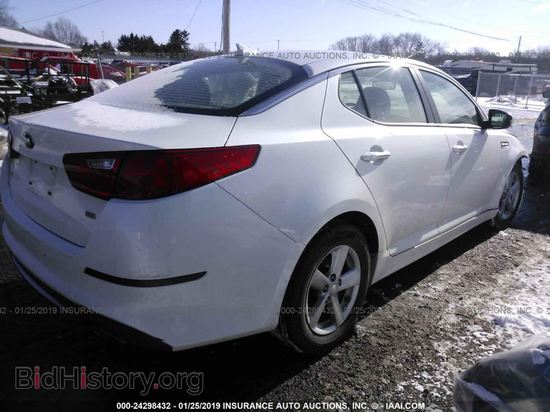 2014 KIA OPTIMA - VIN: KNAGM4A72E5466963 - Photo 4