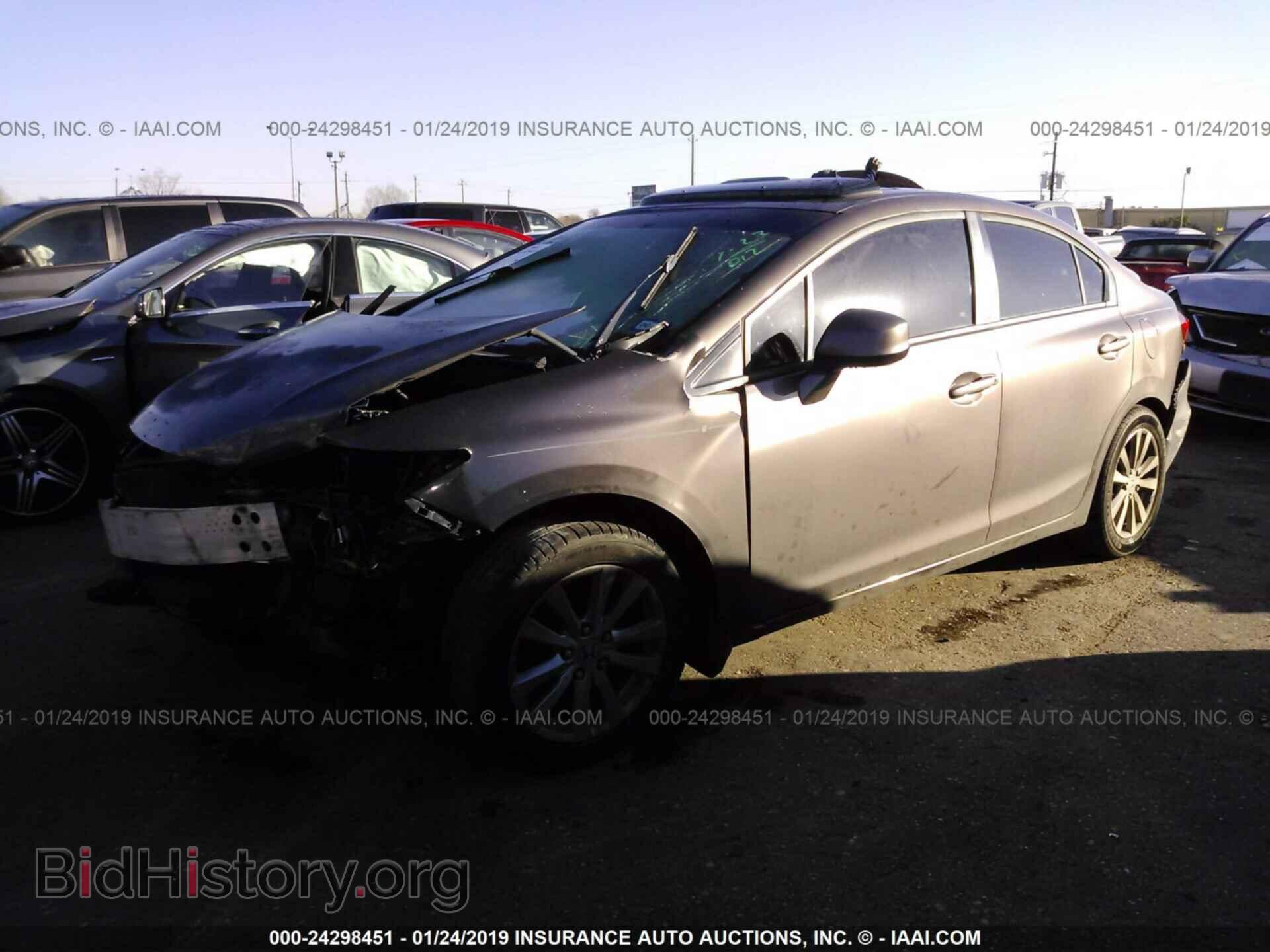 2012 HONDA CIVIC - VIN: 2HGFB2F98CH526996 - Photo 2