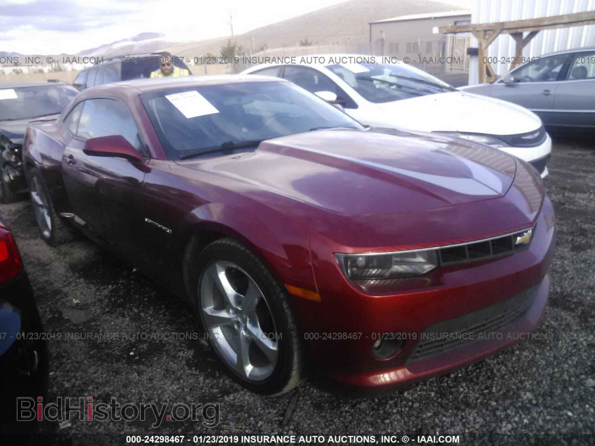 Фотография 2G1FF1E35E9257310 - CHEVROLET CAMARO 2014