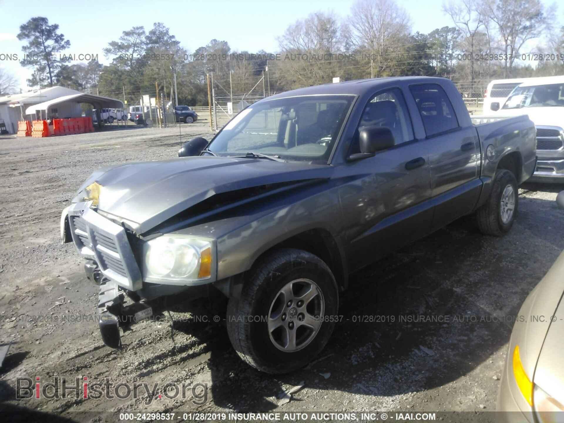 2006 DODGE DAKOTA - VIN: 1D7HE48K46S698648 - Фото 2