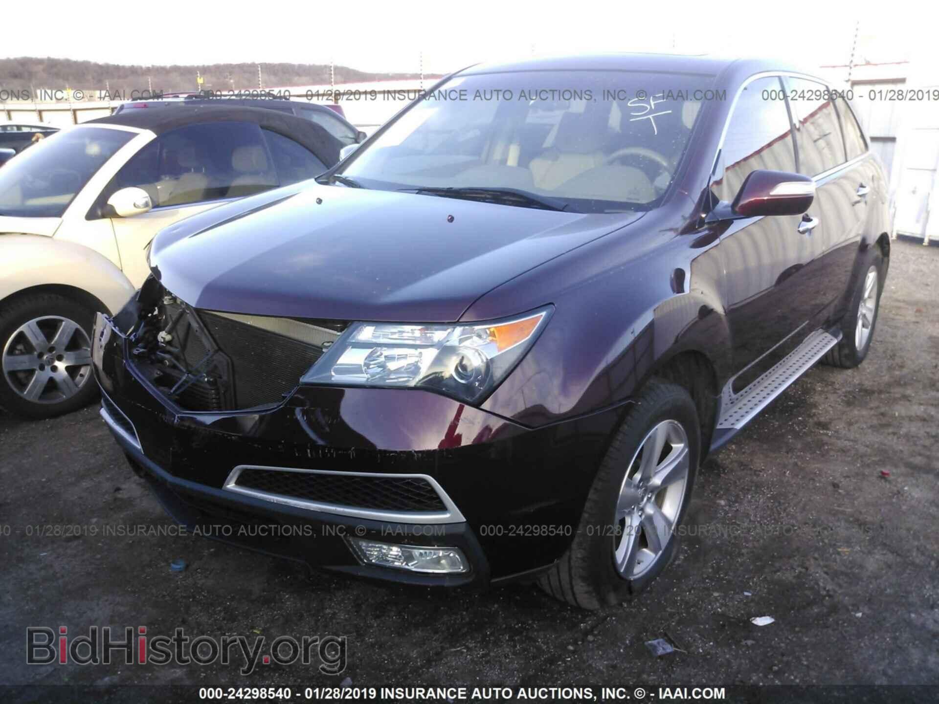 2010 ACURA MDX - VIN: 2HNYD2H69AH514805 - Фото 2