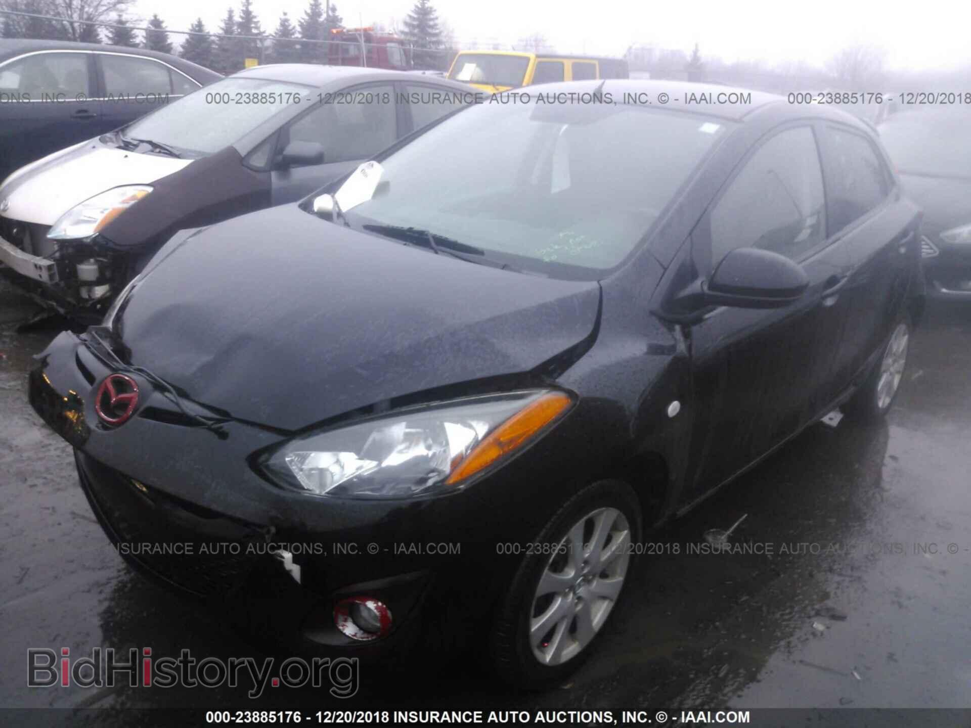 2011 MAZDA MAZDA2 - VIN: JM1DE1HY2B0109551 - Фото 2