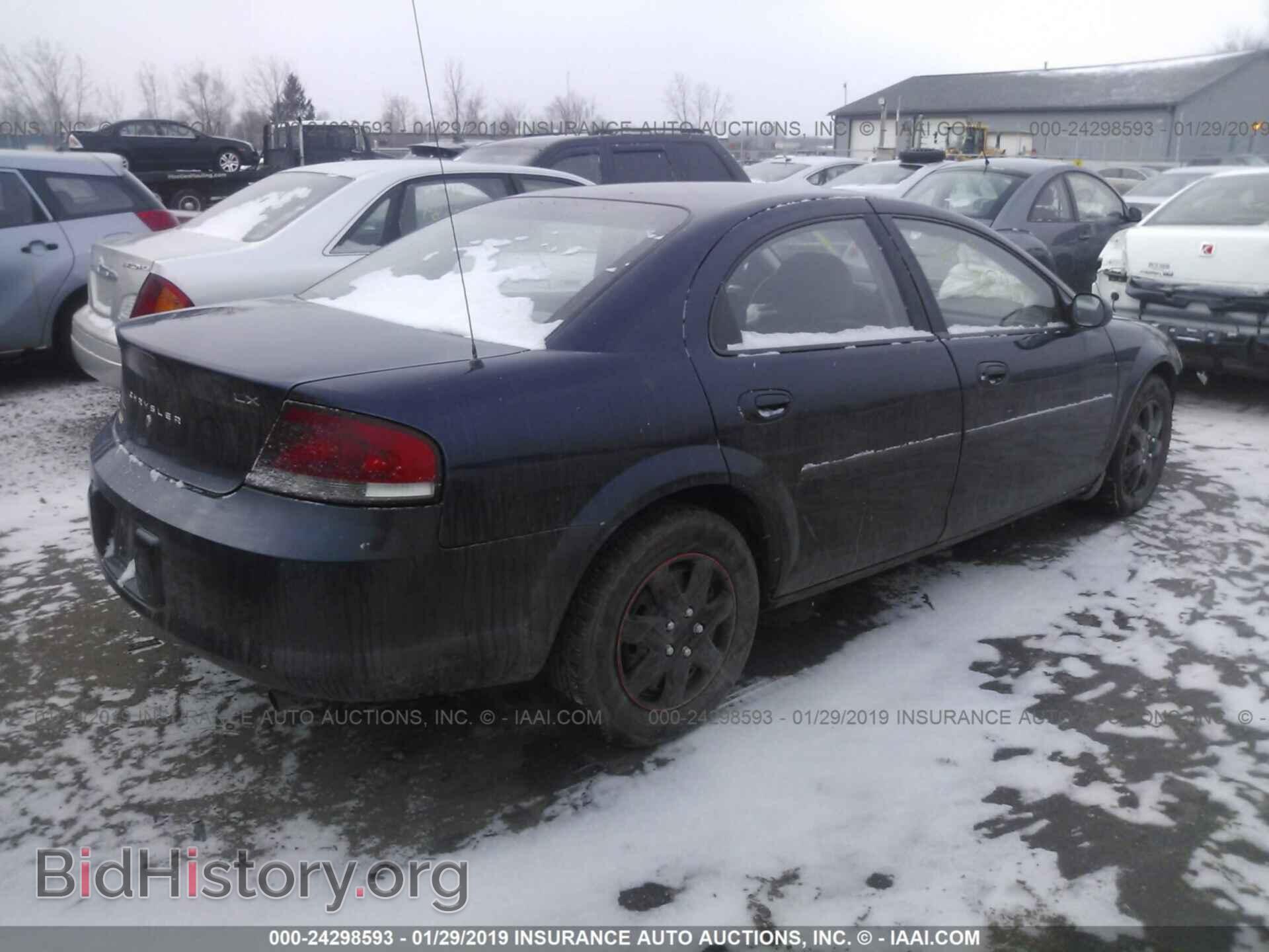 2002 CHRYSLER SEBRING - VIN: 1C3EL46X92N117045 - Фото 4