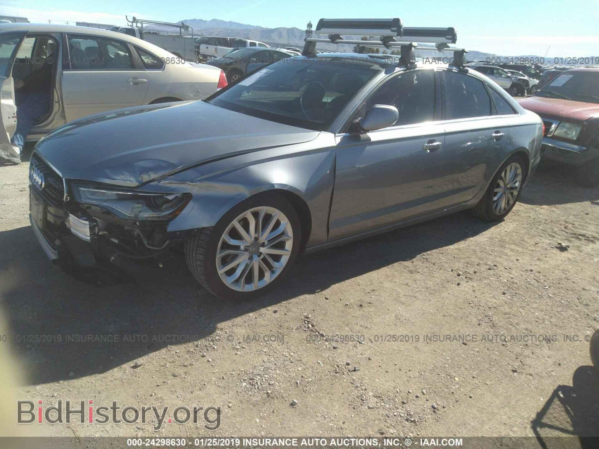 2013 AUDI A6 - VIN: WAUGFAFC9DN039258 - Photo 2