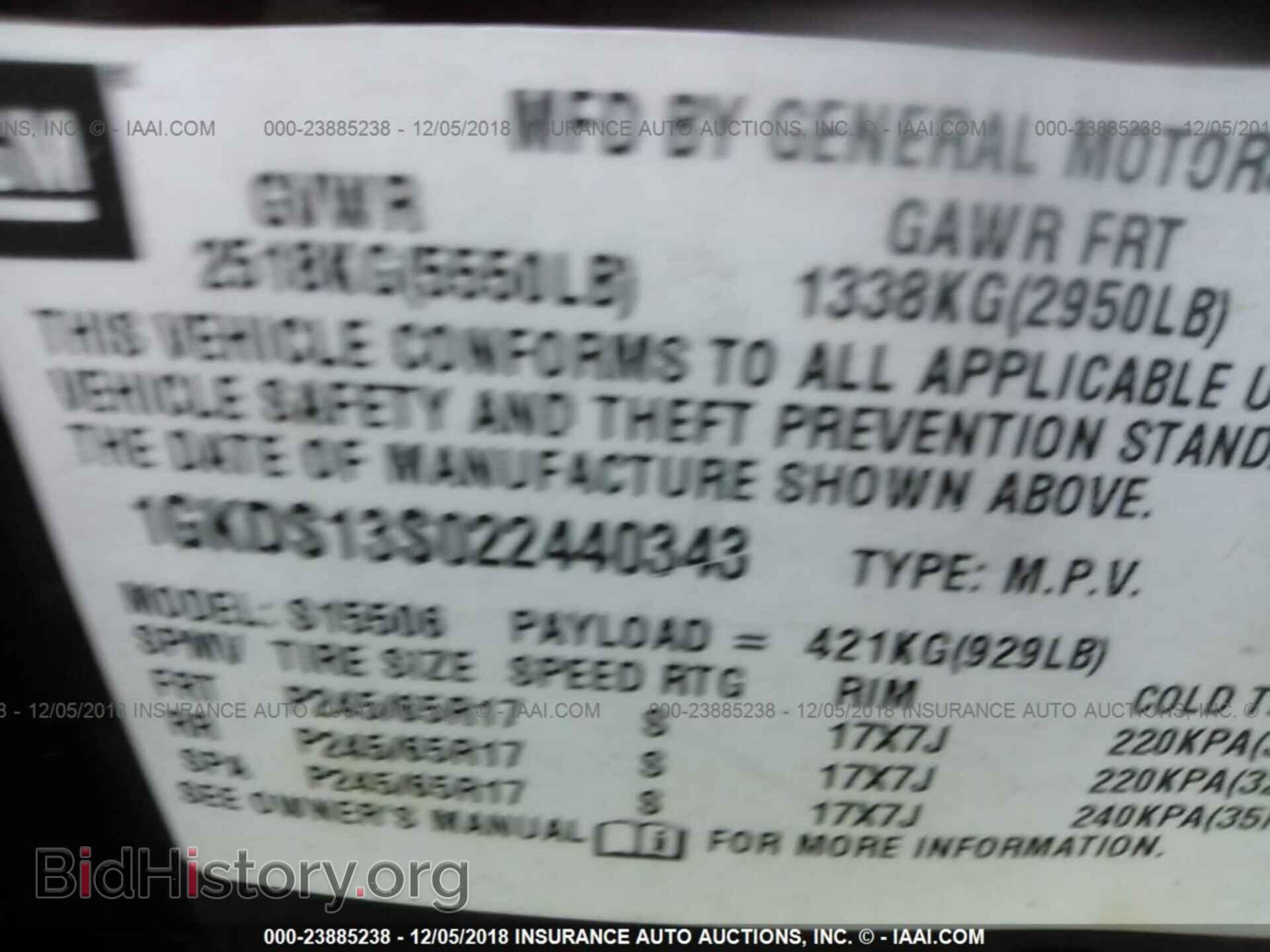 2002 GMC ENVOY - VIN: 1GKDS13S022440343 - Фото 9